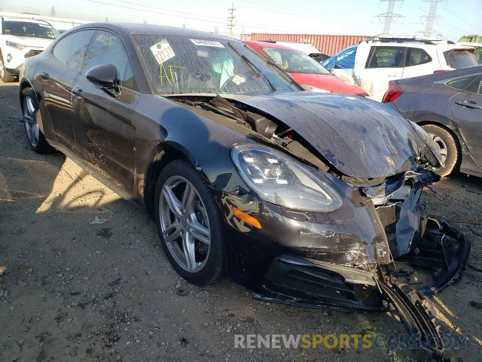 1 Photograph of a damaged car WP0AA2A75LL100171 PORSCHE PANAMERA 2020