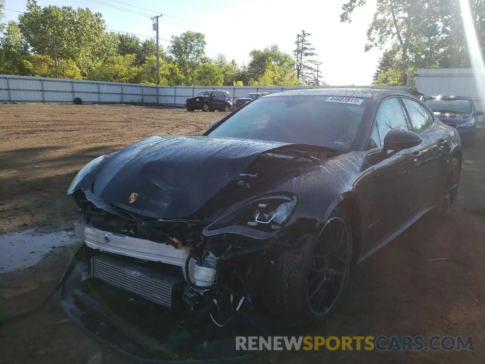 2 Photograph of a damaged car WP0AA2A75LL100218 PORSCHE PANAMERA 2020