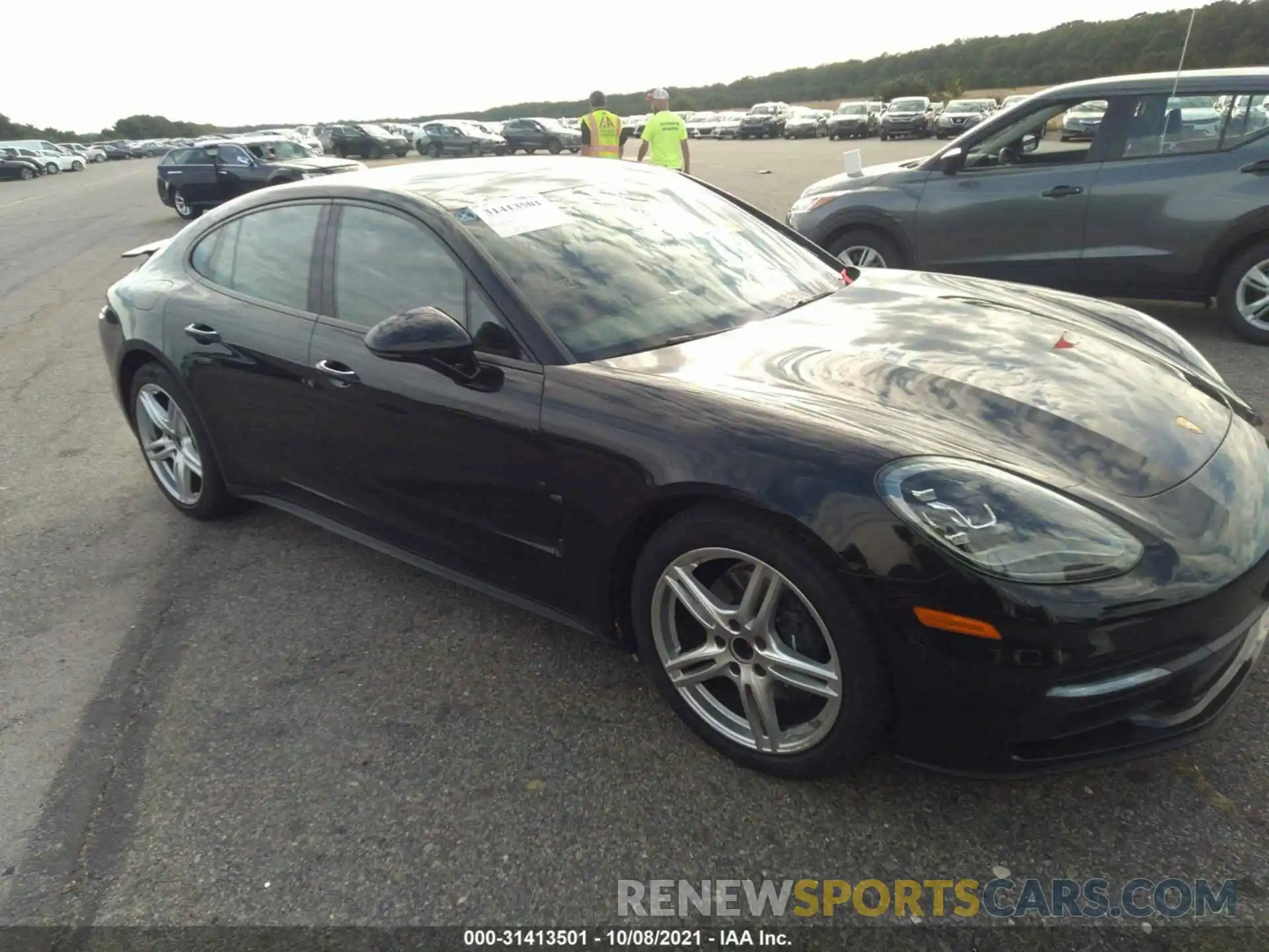 1 Photograph of a damaged car WP0AA2A75LL100607 PORSCHE PANAMERA 2020