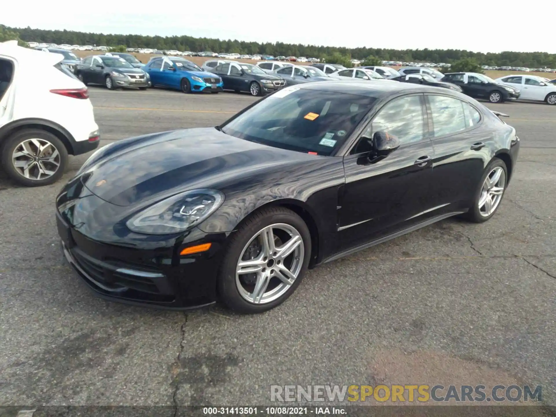 2 Photograph of a damaged car WP0AA2A75LL100607 PORSCHE PANAMERA 2020