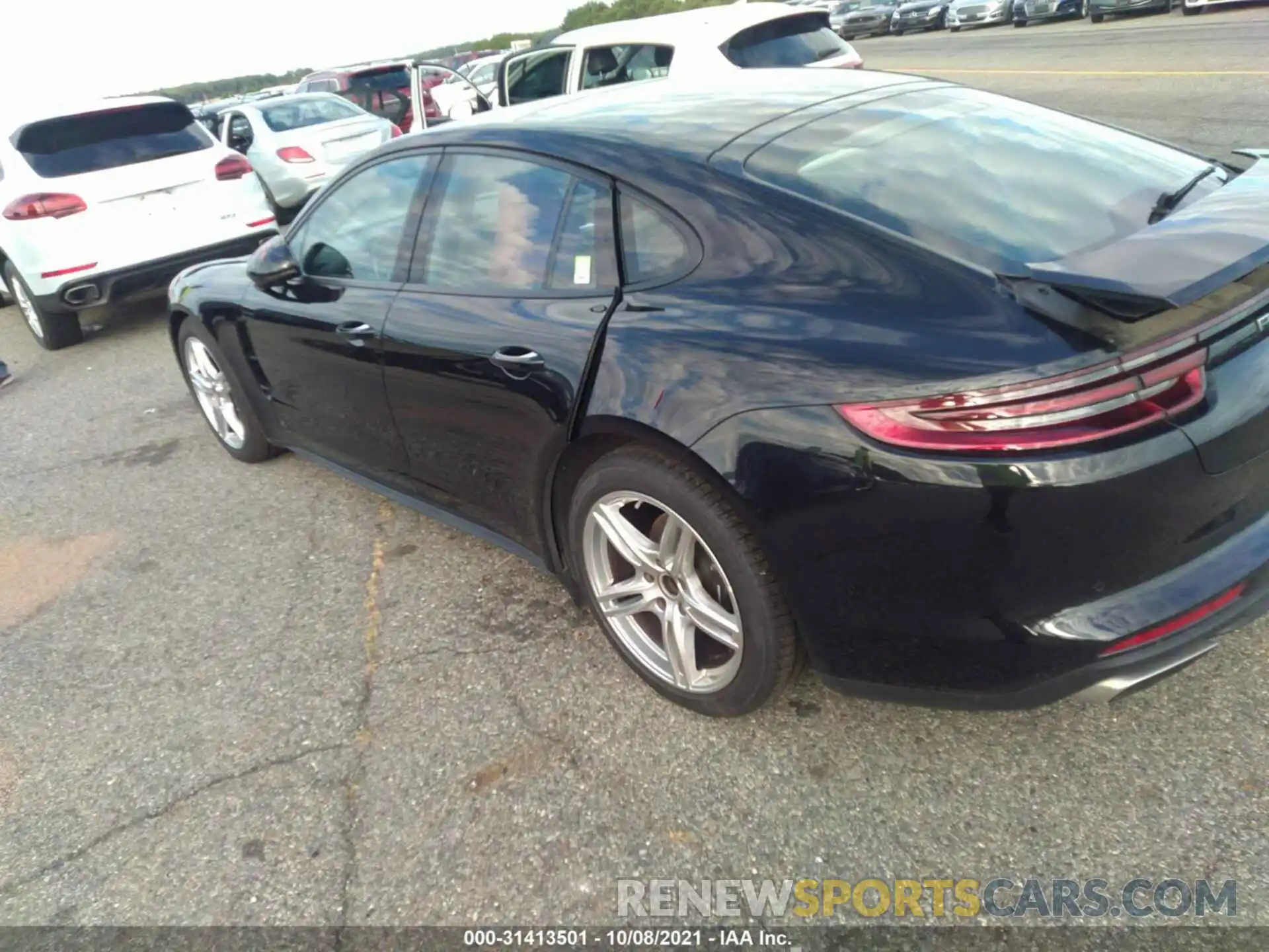 3 Photograph of a damaged car WP0AA2A75LL100607 PORSCHE PANAMERA 2020