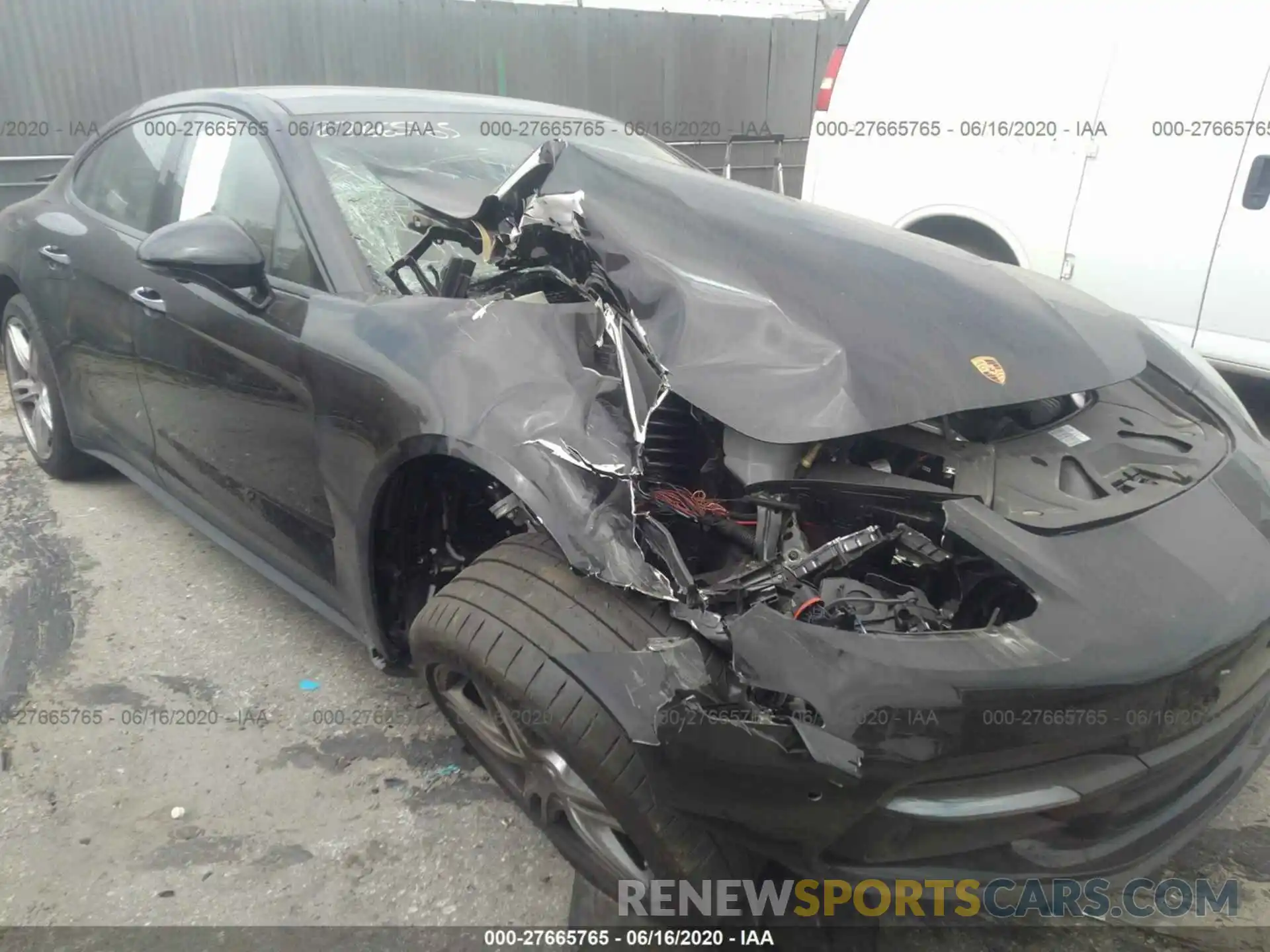 6 Photograph of a damaged car WP0AA2A76LL100437 PORSCHE PANAMERA 2020