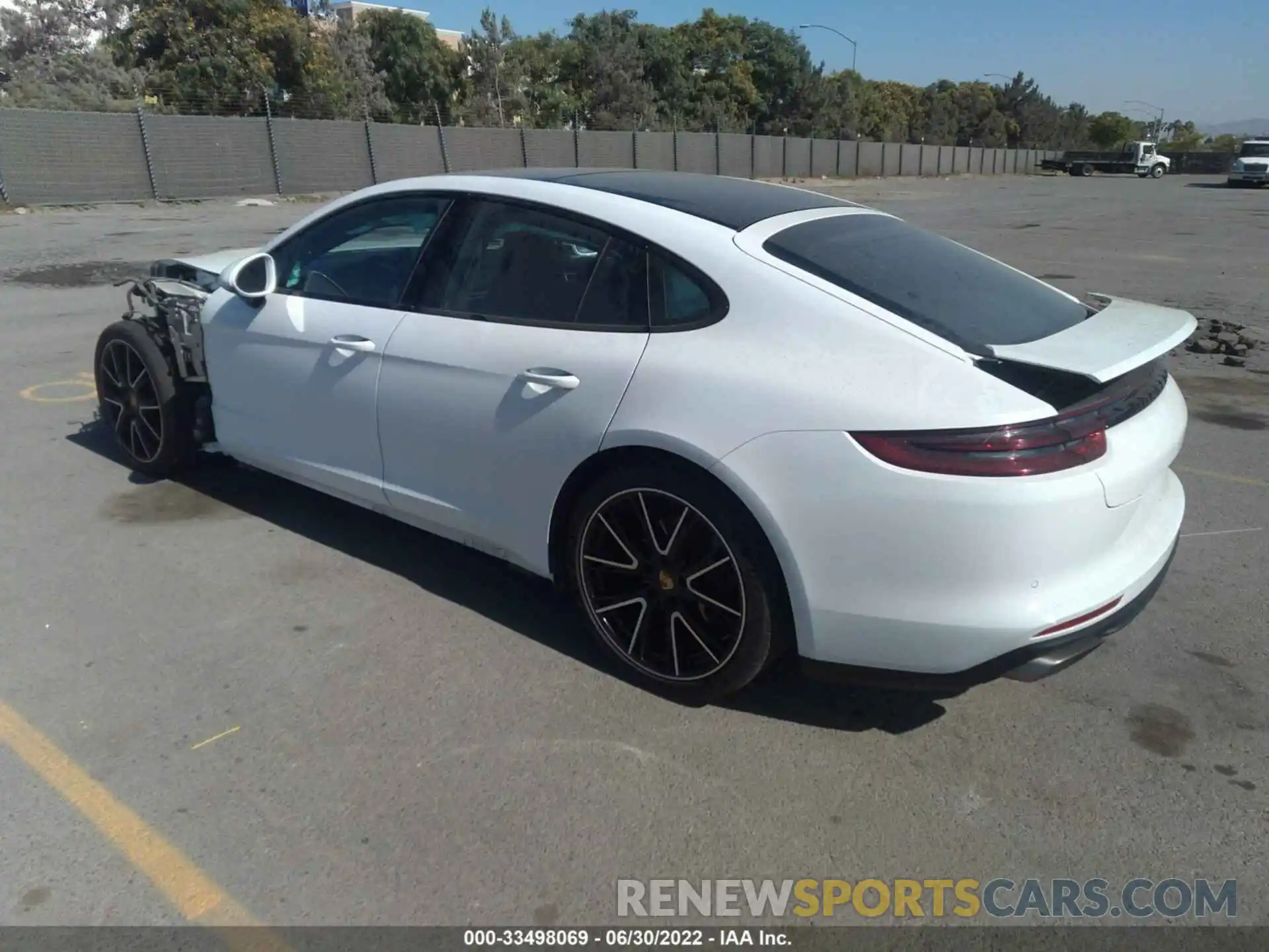 3 Фотография поврежденного автомобиля WP0AA2A76LL104066 PORSCHE PANAMERA 2020