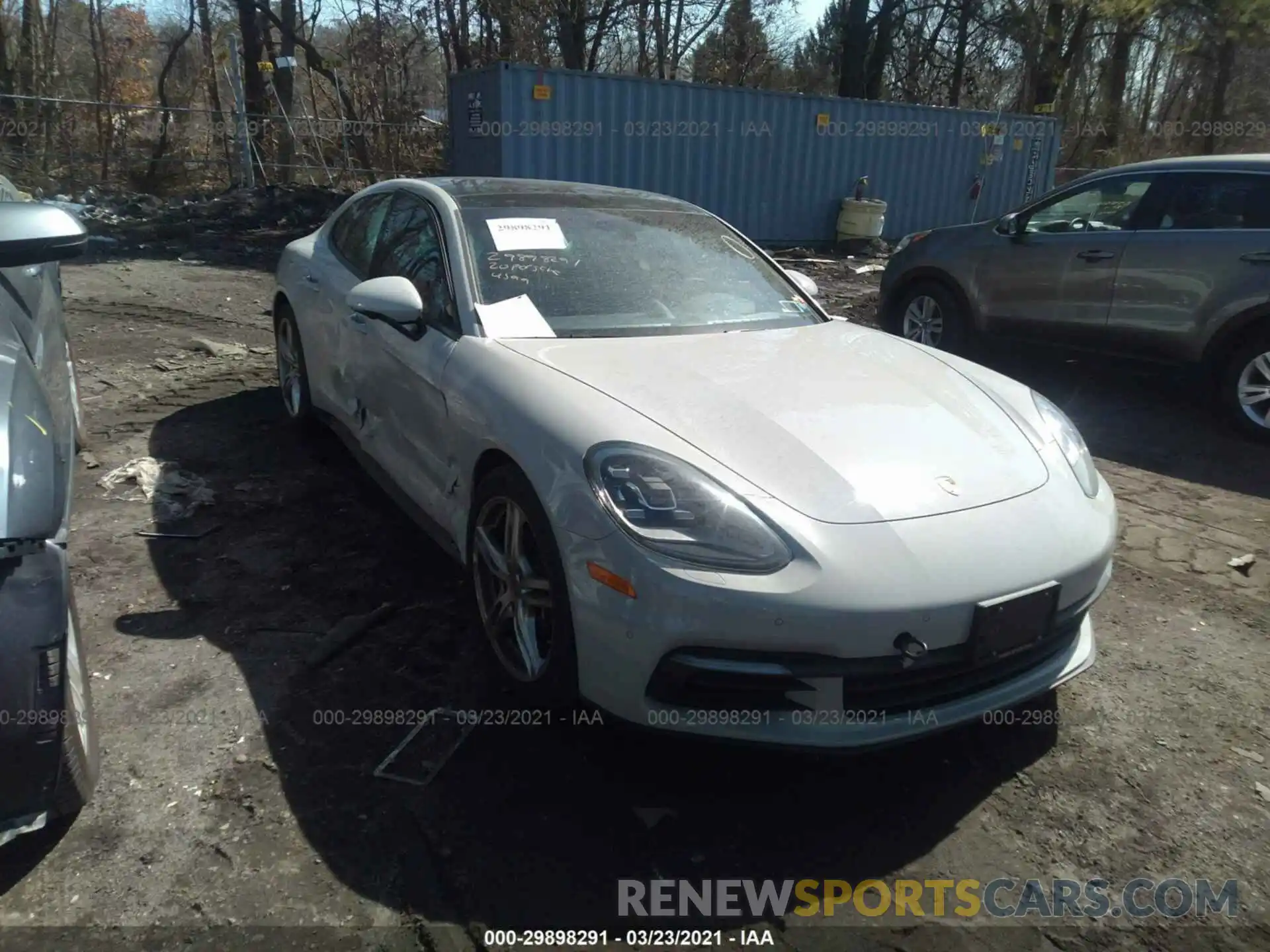 1 Photograph of a damaged car WP0AA2A77LL100026 PORSCHE PANAMERA 2020