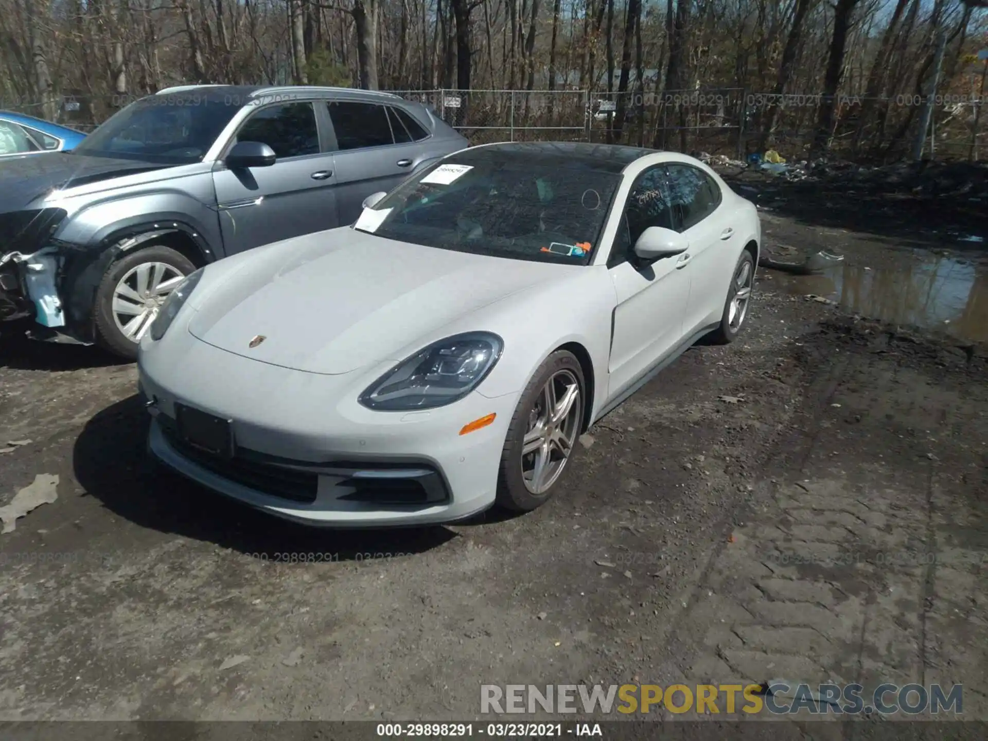 2 Photograph of a damaged car WP0AA2A77LL100026 PORSCHE PANAMERA 2020