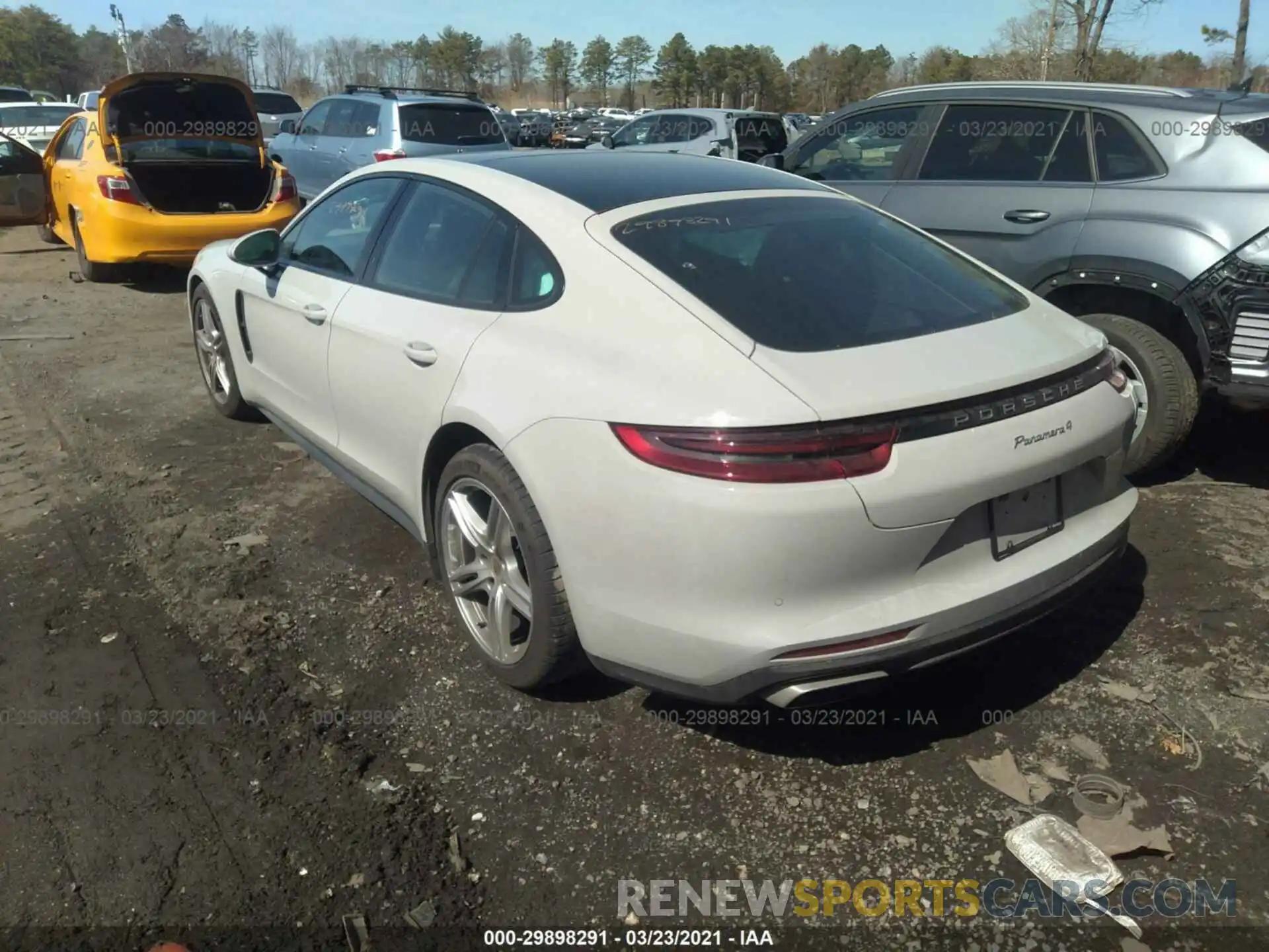 3 Photograph of a damaged car WP0AA2A77LL100026 PORSCHE PANAMERA 2020