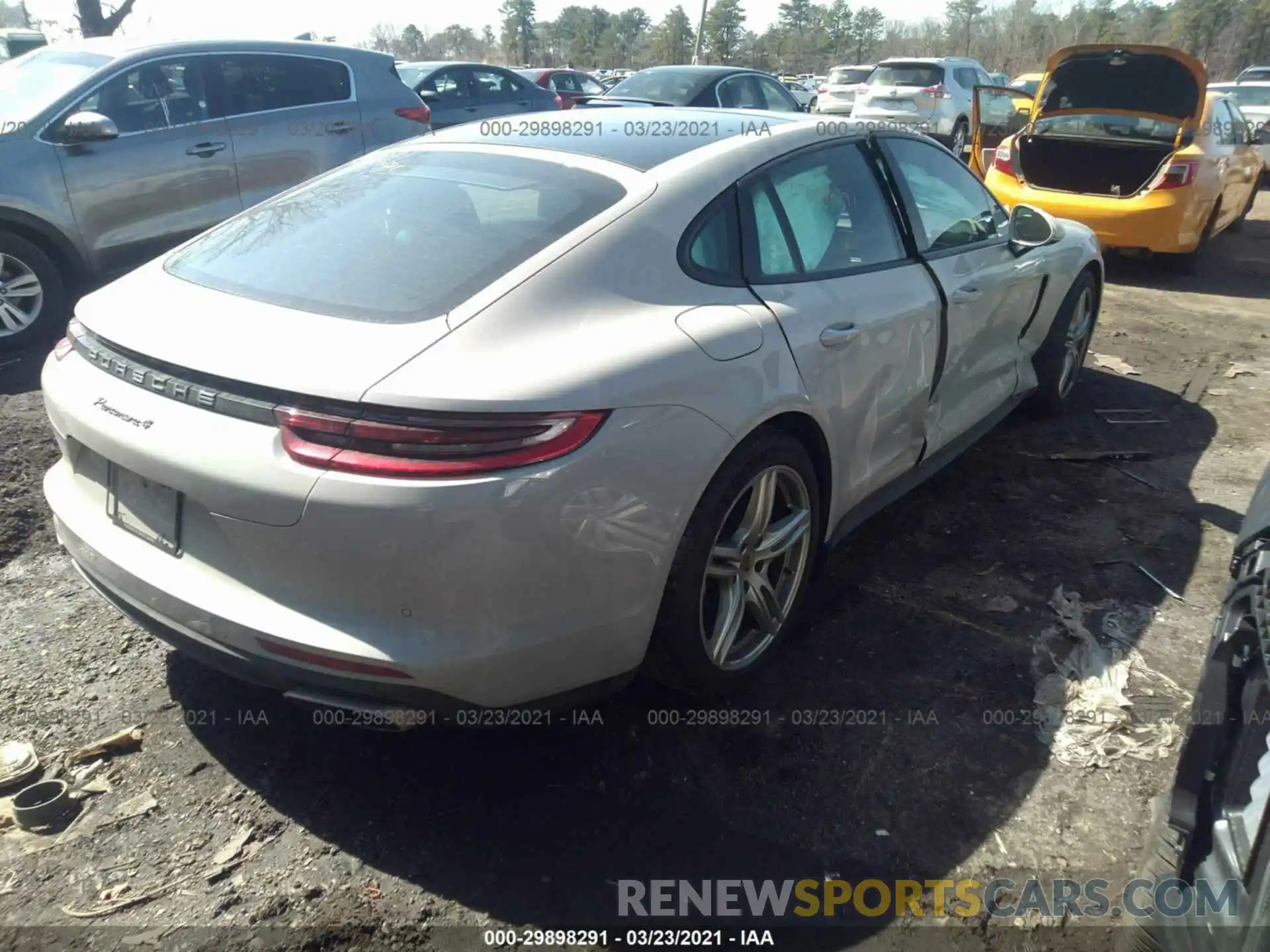 6 Photograph of a damaged car WP0AA2A77LL100026 PORSCHE PANAMERA 2020