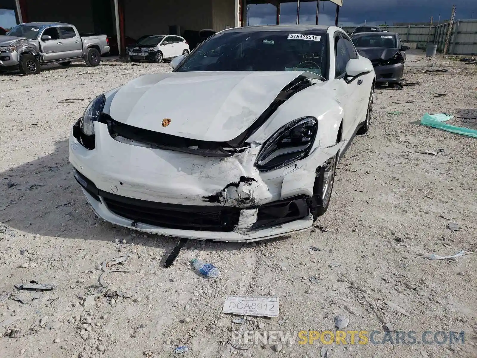 9 Photograph of a damaged car WP0AA2A77LL103623 PORSCHE PANAMERA 2020