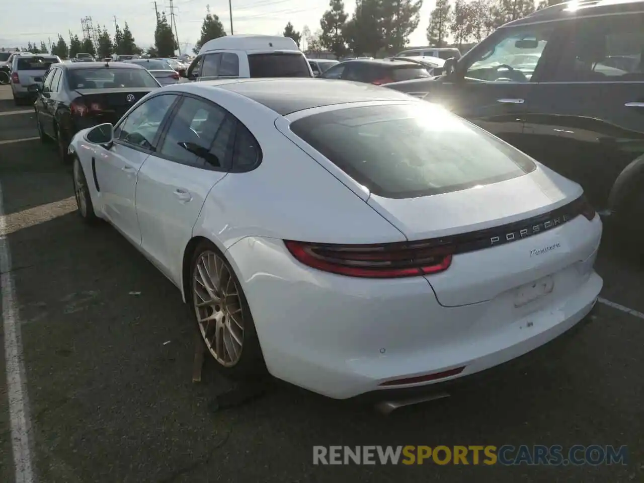 3 Photograph of a damaged car WP0AA2A77LL104013 PORSCHE PANAMERA 2020