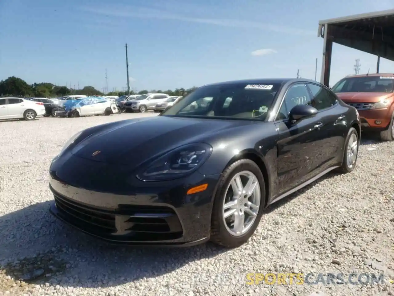 2 Photograph of a damaged car WP0AA2A78LL100794 PORSCHE PANAMERA 2020