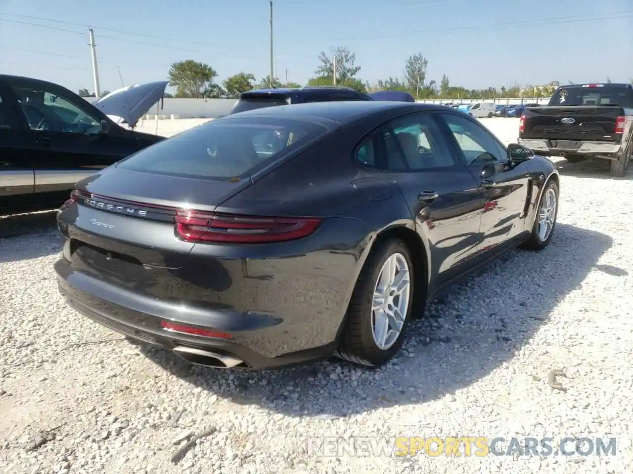 4 Photograph of a damaged car WP0AA2A78LL100794 PORSCHE PANAMERA 2020