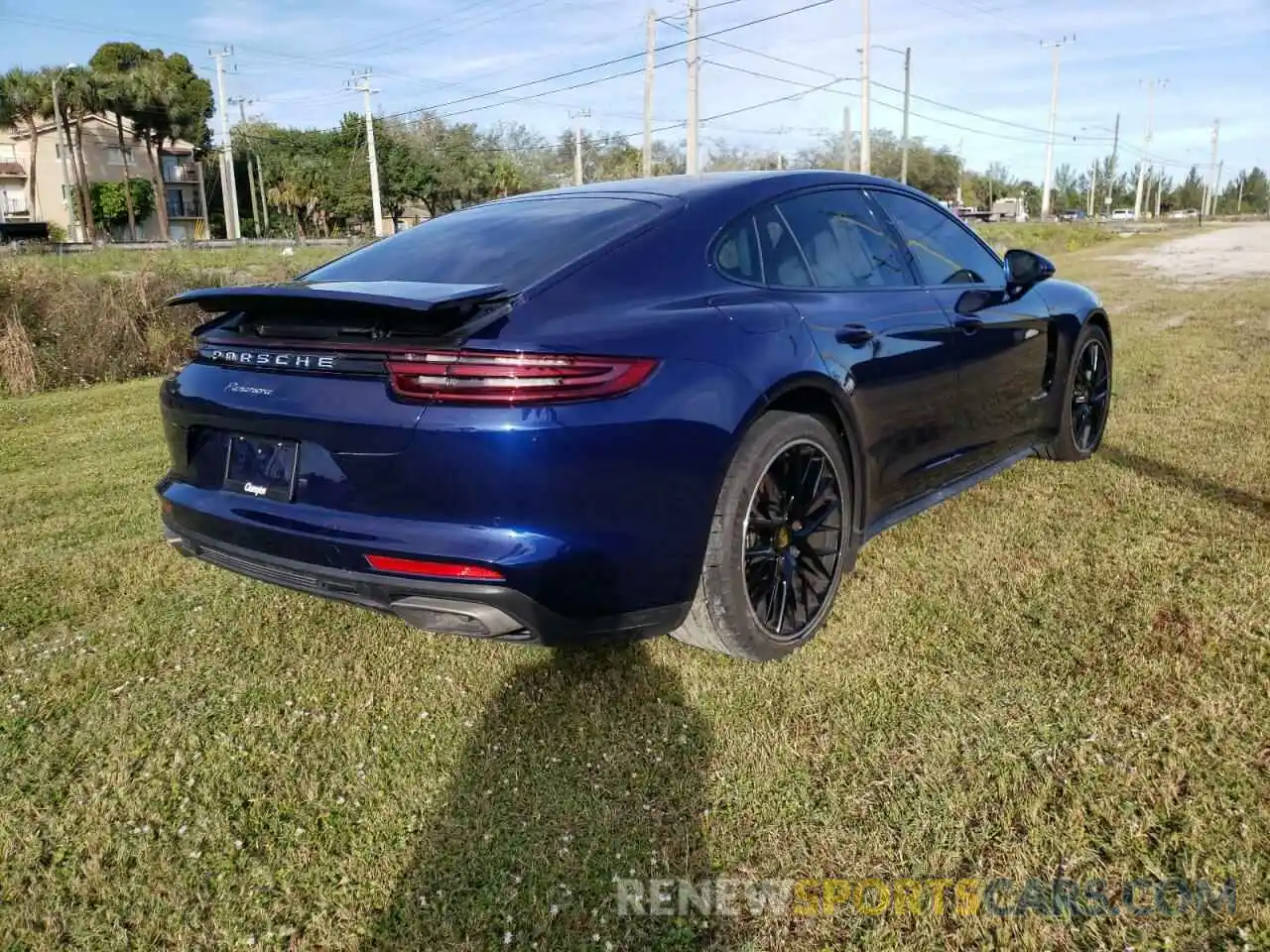 4 Photograph of a damaged car WP0AA2A78LL102478 PORSCHE PANAMERA 2020