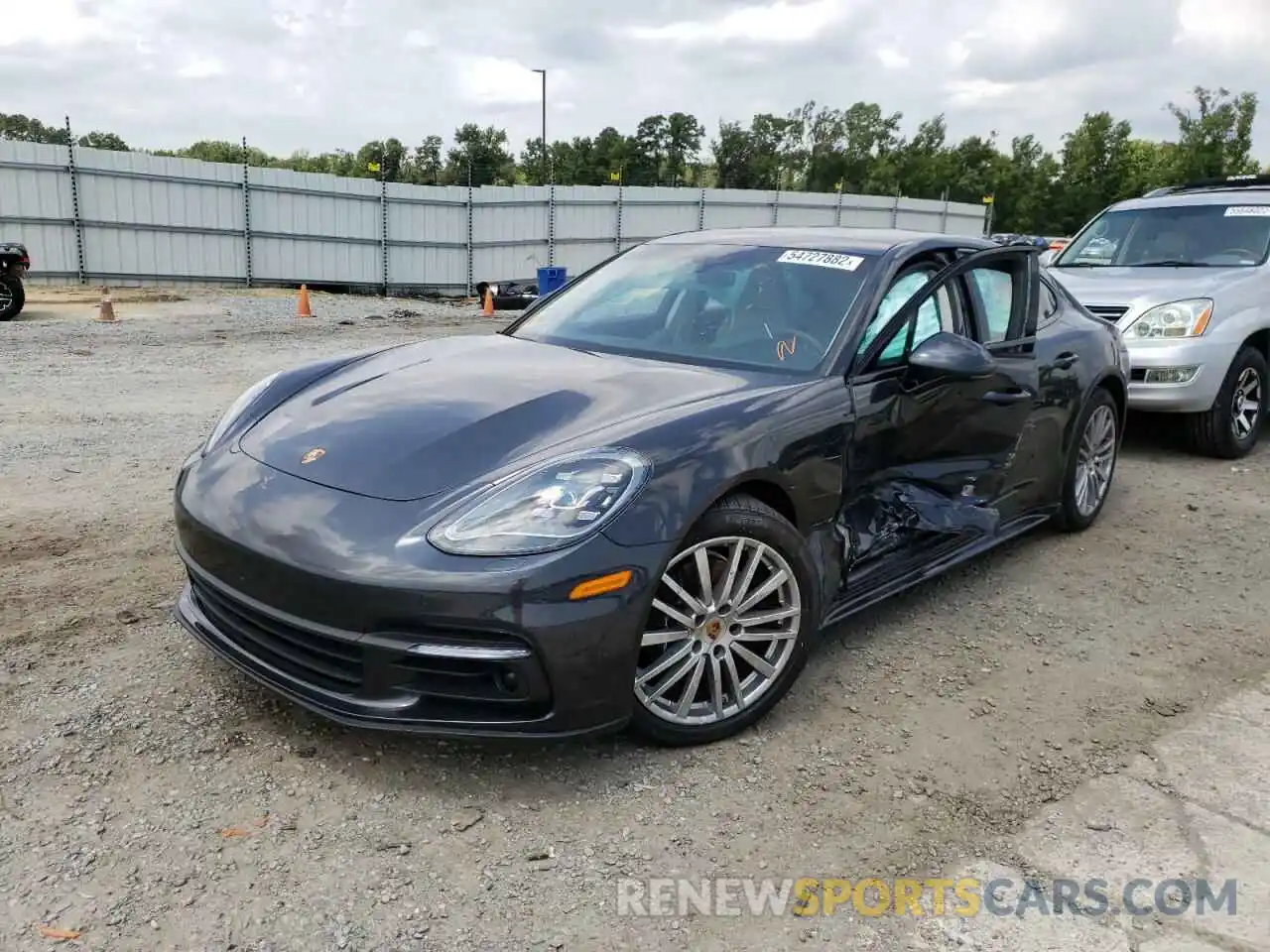 2 Photograph of a damaged car WP0AA2A78LL103842 PORSCHE PANAMERA 2020