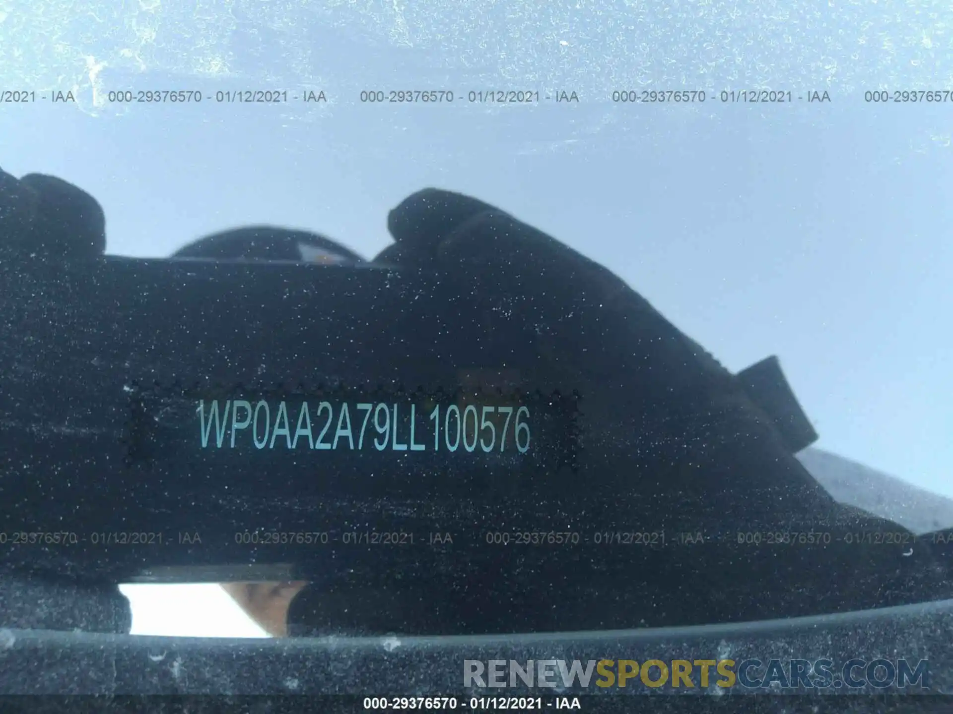 9 Photograph of a damaged car WP0AA2A79LL100576 PORSCHE PANAMERA 2020