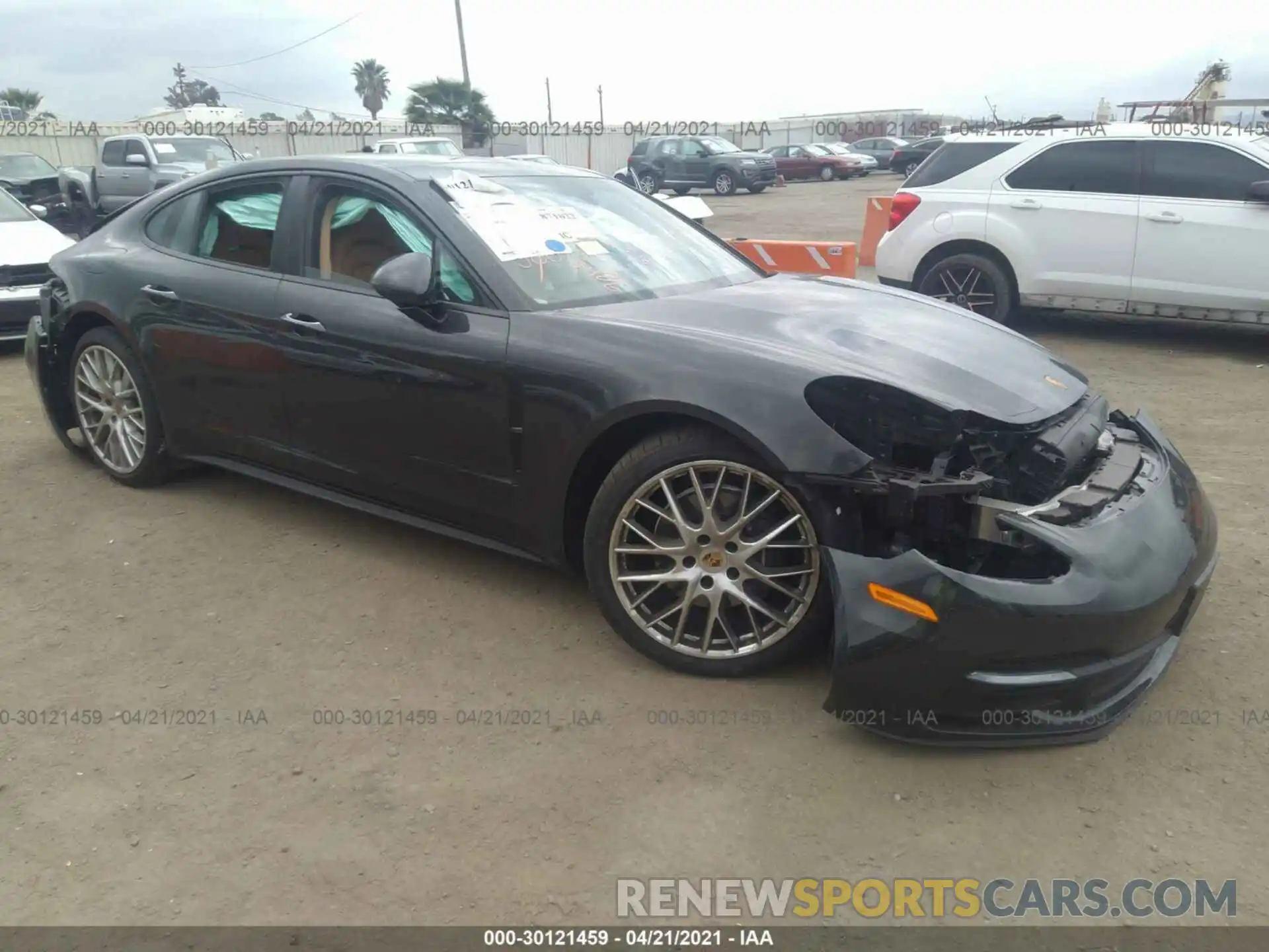 1 Photograph of a damaged car WP0AA2A79LL101002 PORSCHE PANAMERA 2020