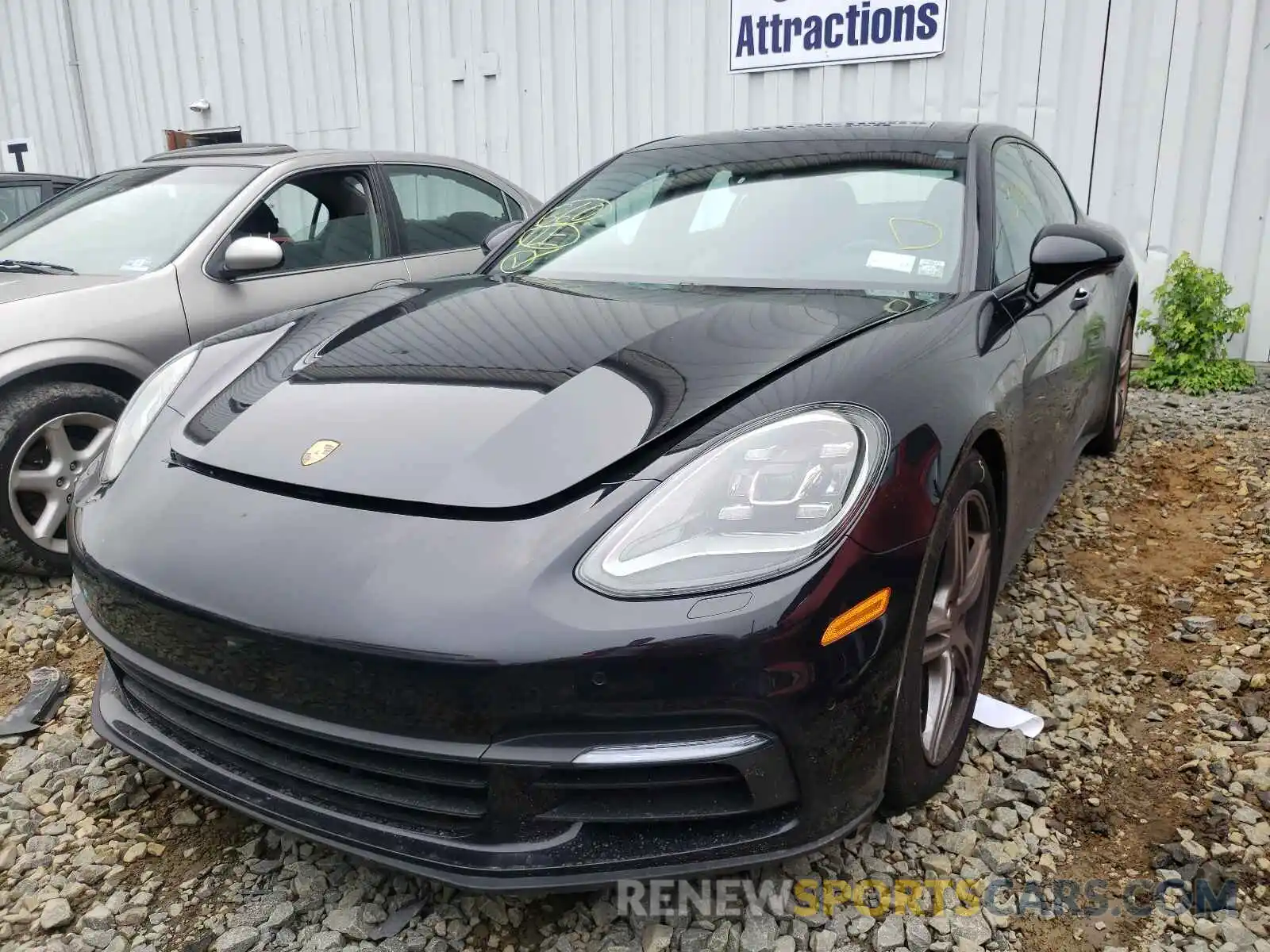 2 Photograph of a damaged car WP0AA2A7XLL103308 PORSCHE PANAMERA 2020