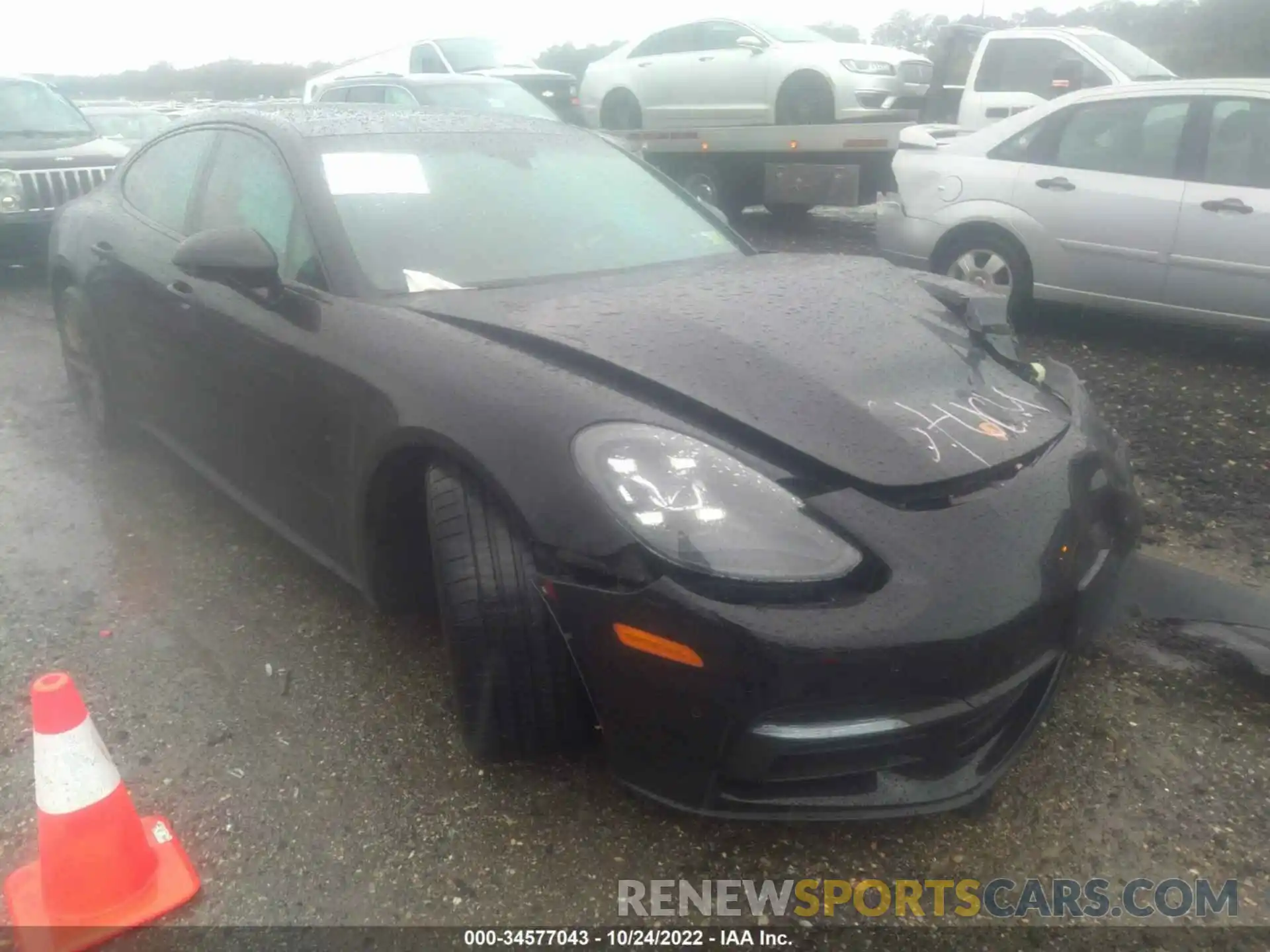 1 Photograph of a damaged car WP0AA2A7XLL104295 PORSCHE PANAMERA 2020