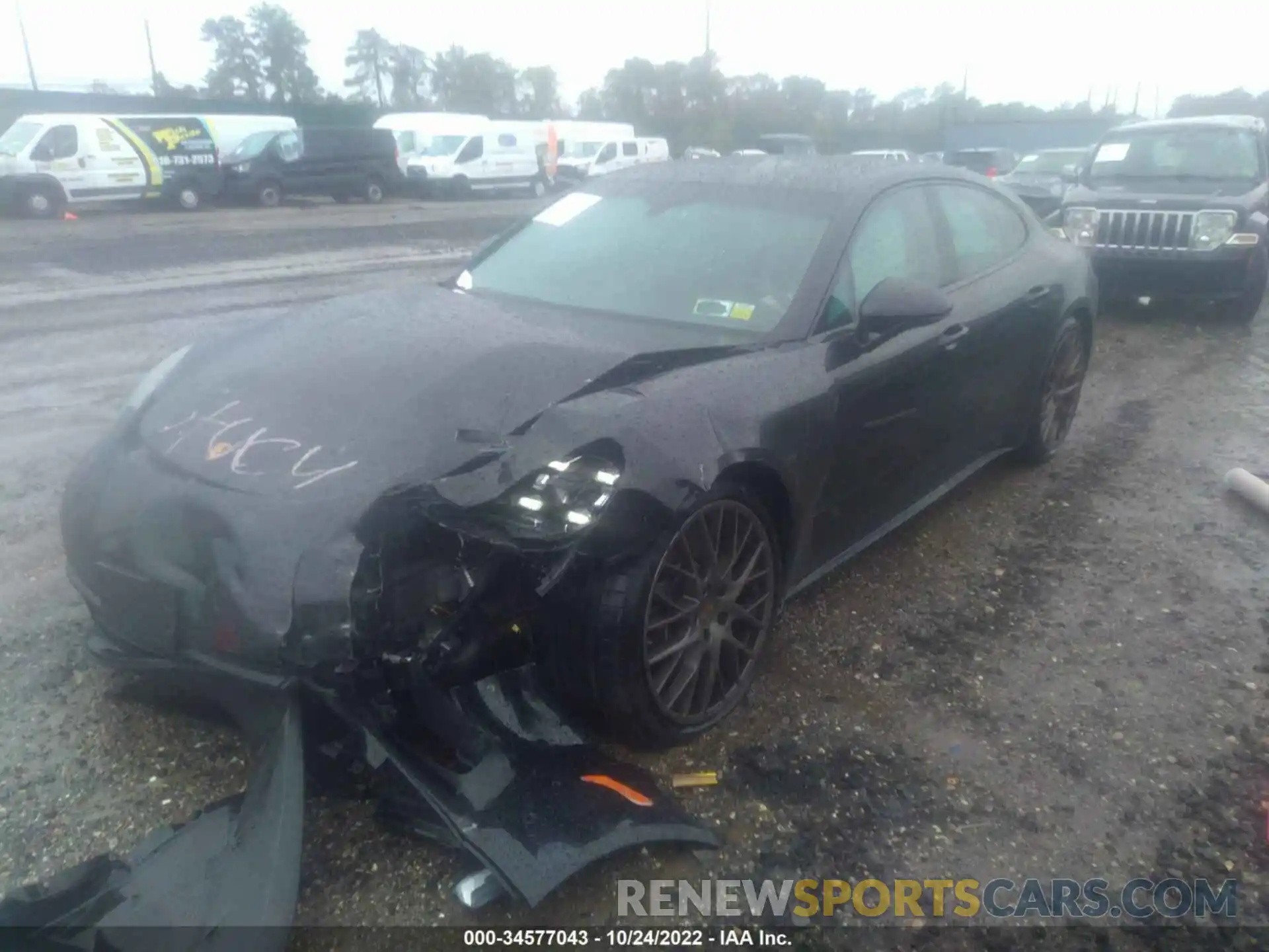 2 Photograph of a damaged car WP0AA2A7XLL104295 PORSCHE PANAMERA 2020