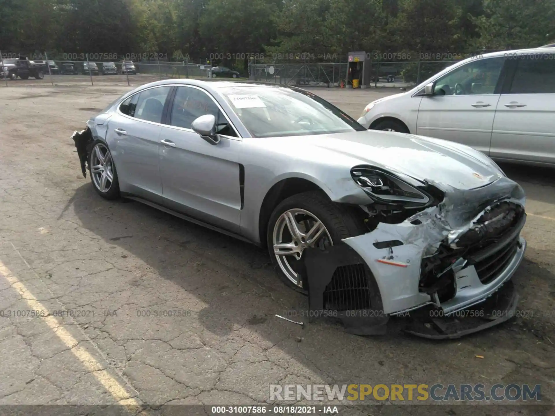 1 Photograph of a damaged car WP0AB2A70LL140395 PORSCHE PANAMERA 2020