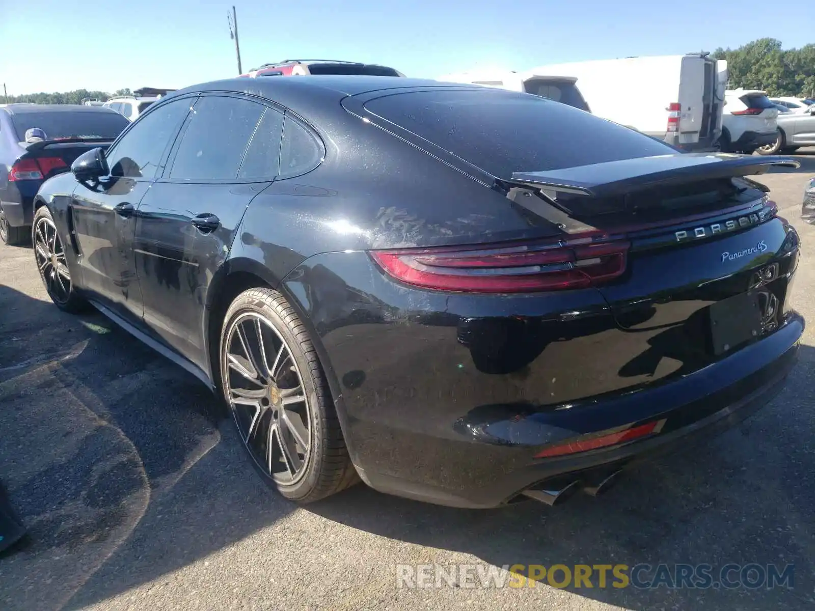 3 Photograph of a damaged car WP0AB2A70LL140901 PORSCHE PANAMERA 2020