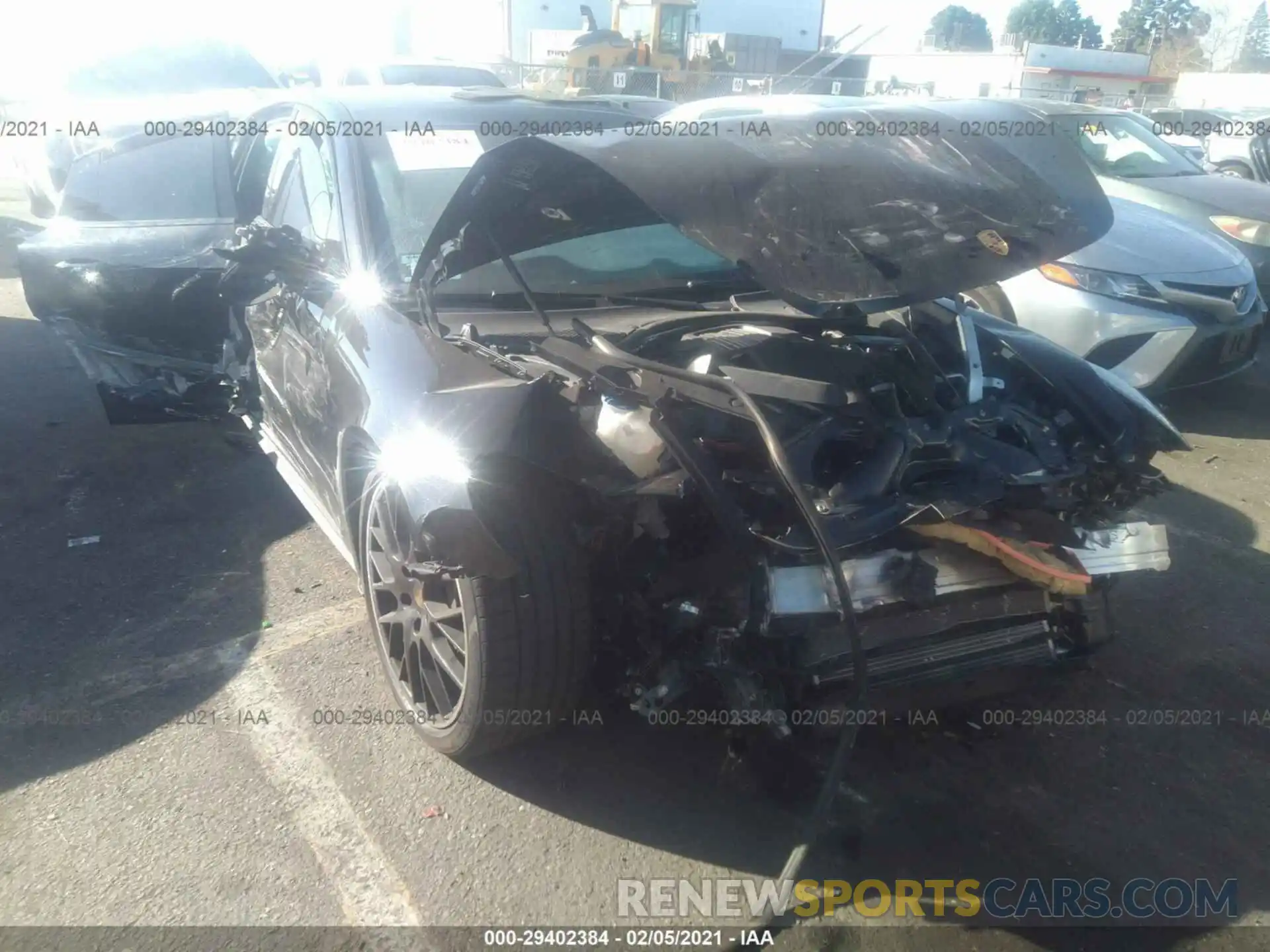 1 Photograph of a damaged car WP0AB2A7XLL140565 PORSCHE PANAMERA 2020