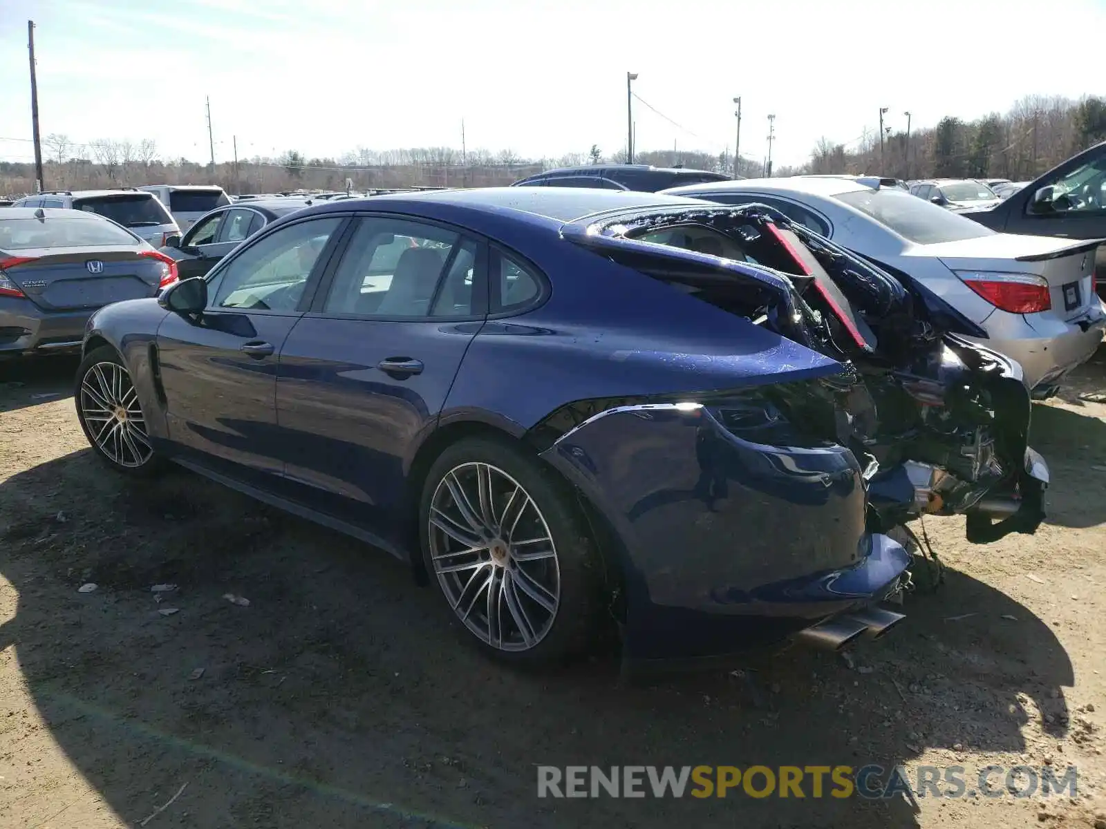 3 Photograph of a damaged car WP0AB2A7XLL140694 PORSCHE PANAMERA 2020