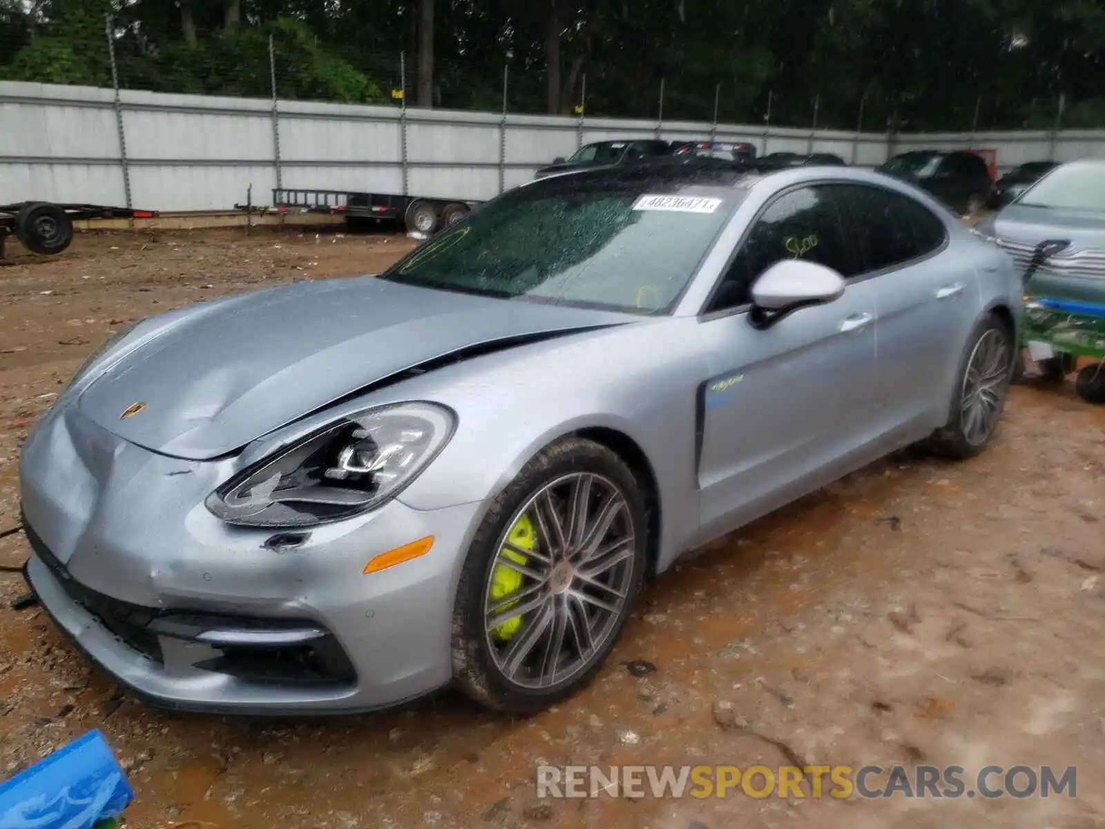 2 Photograph of a damaged car WP0AE2A70LL130893 PORSCHE PANAMERA 2020