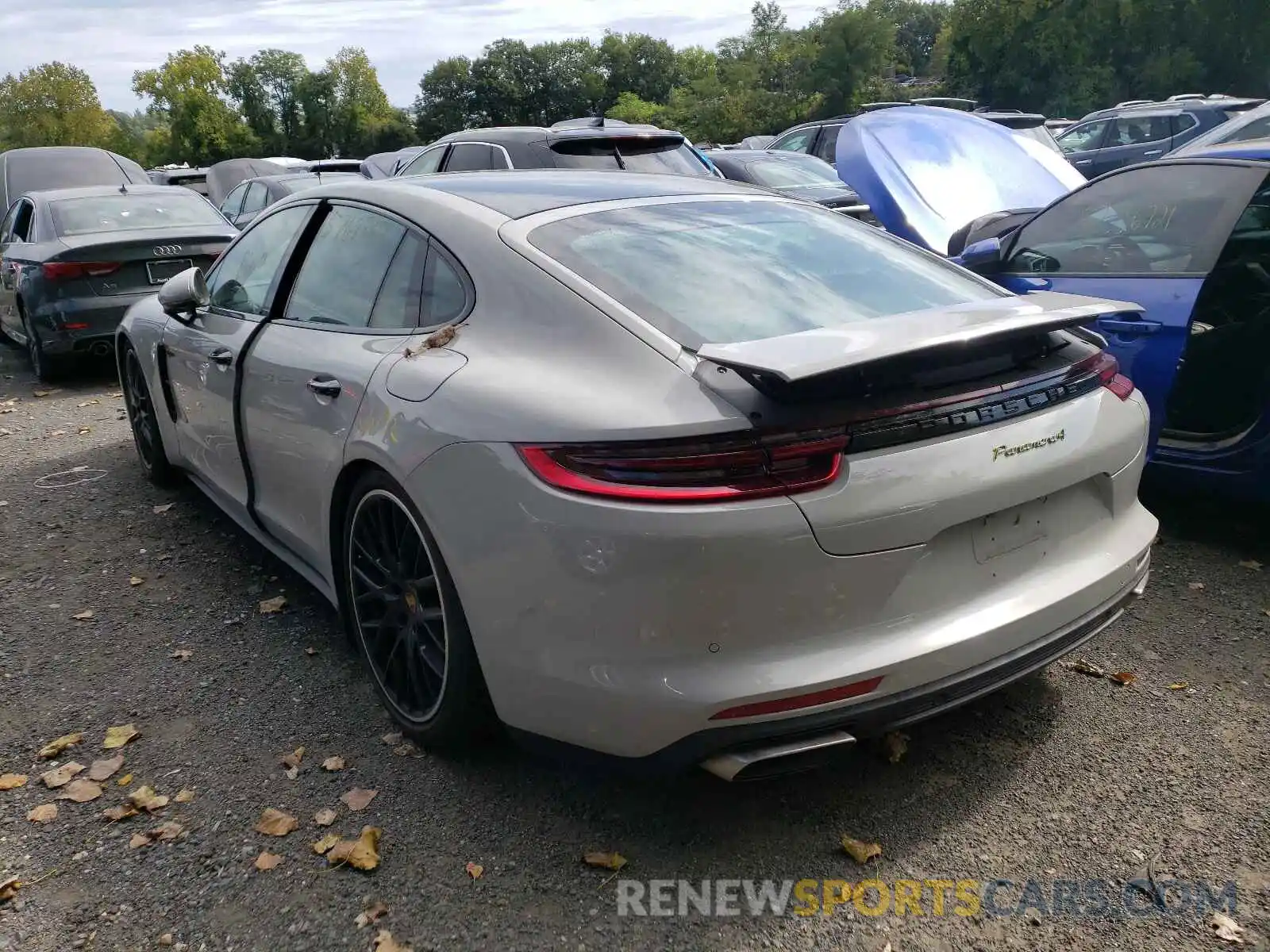 3 Photograph of a damaged car WP0AE2A70LL132756 PORSCHE PANAMERA 2020