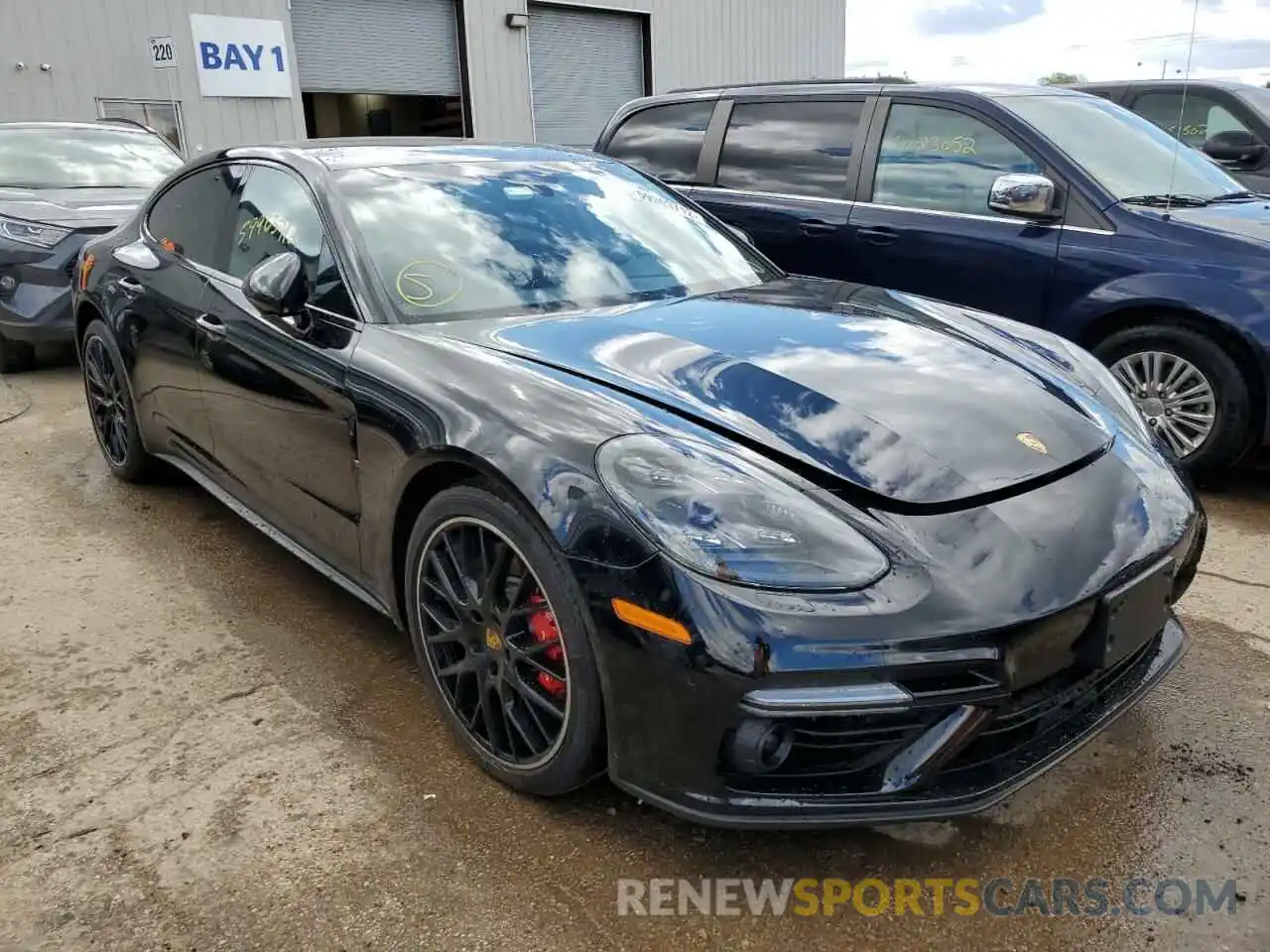 1 Photograph of a damaged car WP0AF2A79LL150007 PORSCHE PANAMERA 2020