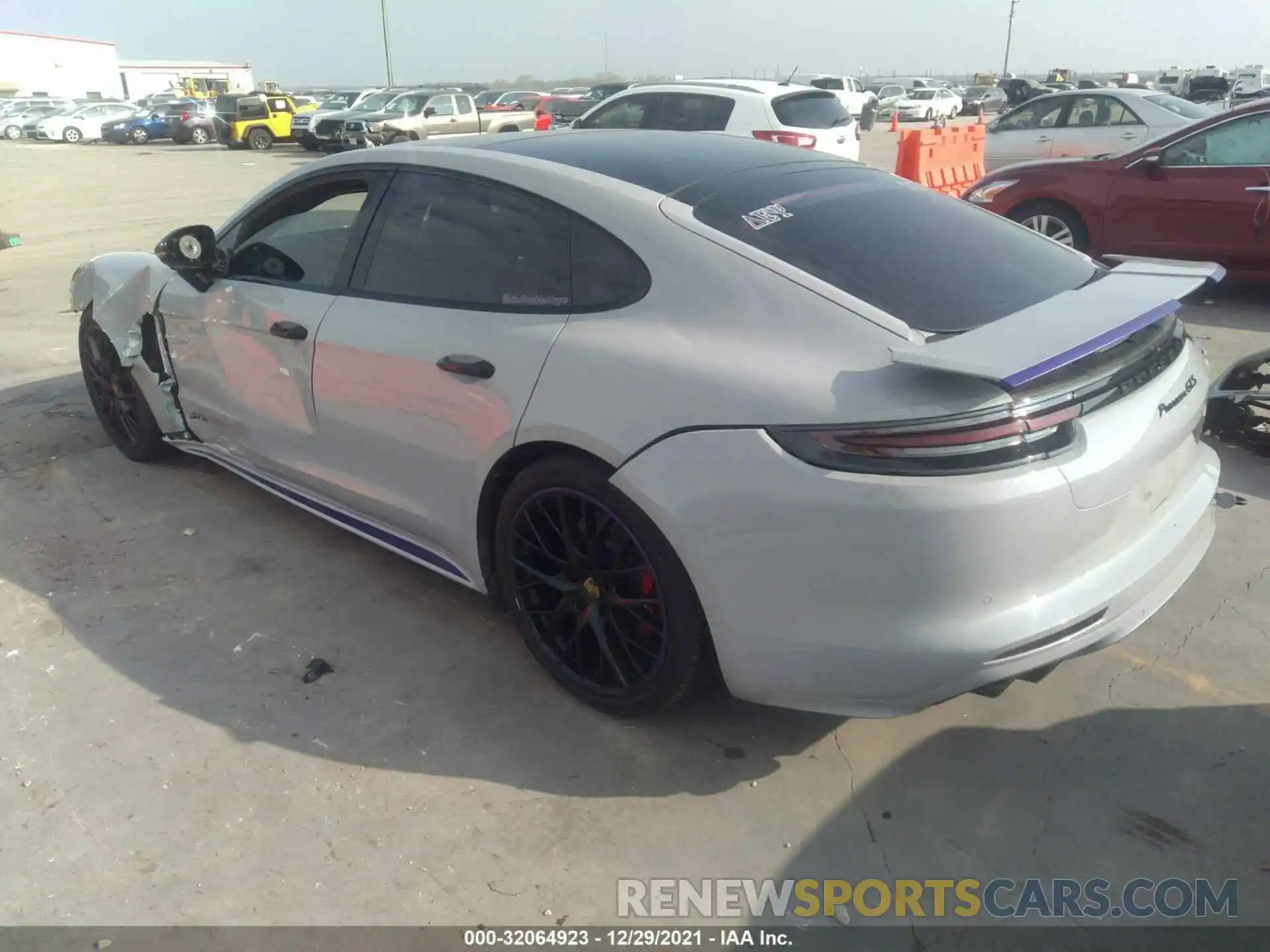 3 Photograph of a damaged car WP0AG2A70LL145081 PORSCHE PANAMERA 2020