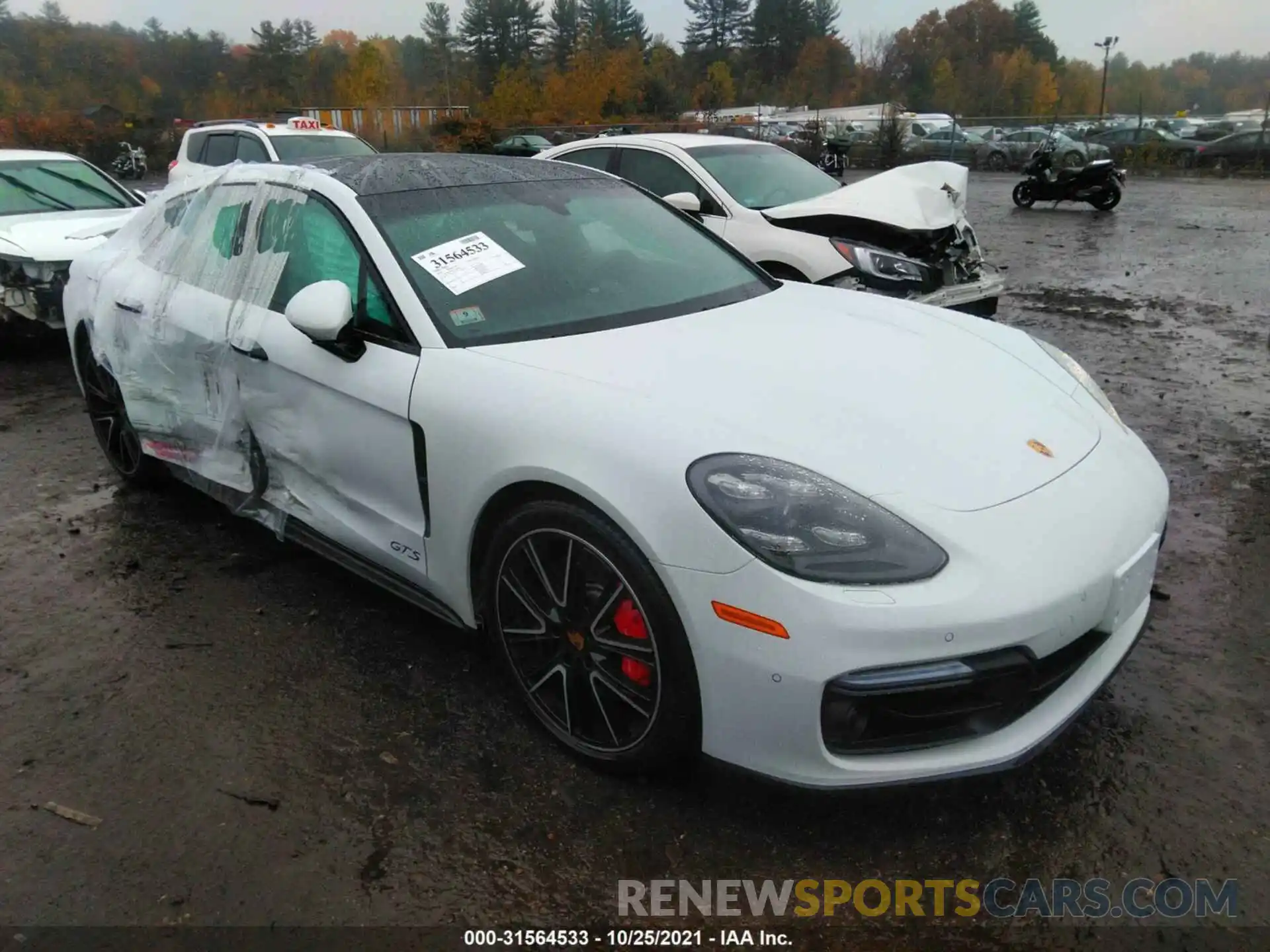 1 Photograph of a damaged car WP0AG2A7XLL146528 PORSCHE PANAMERA 2020