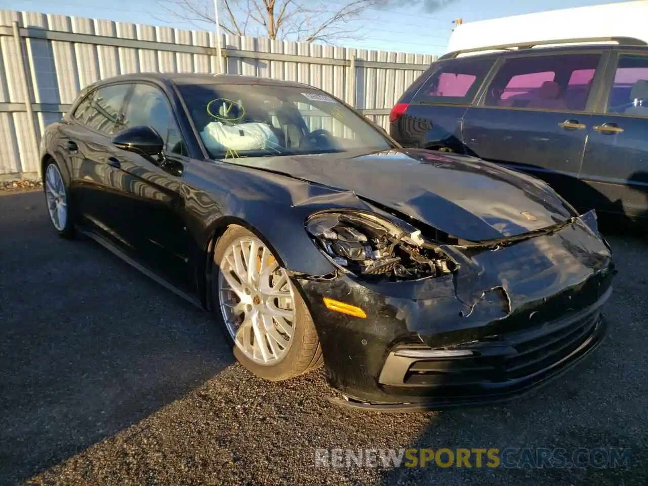 1 Photograph of a damaged car WP0CB2A78LL190003 PORSCHE PANAMERA 2020