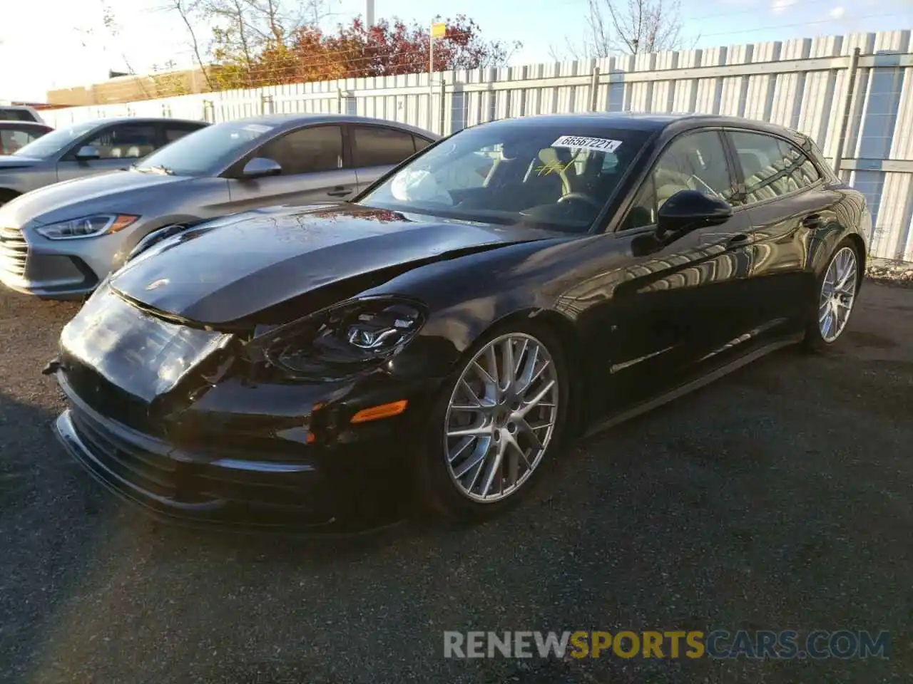 2 Photograph of a damaged car WP0CB2A78LL190003 PORSCHE PANAMERA 2020