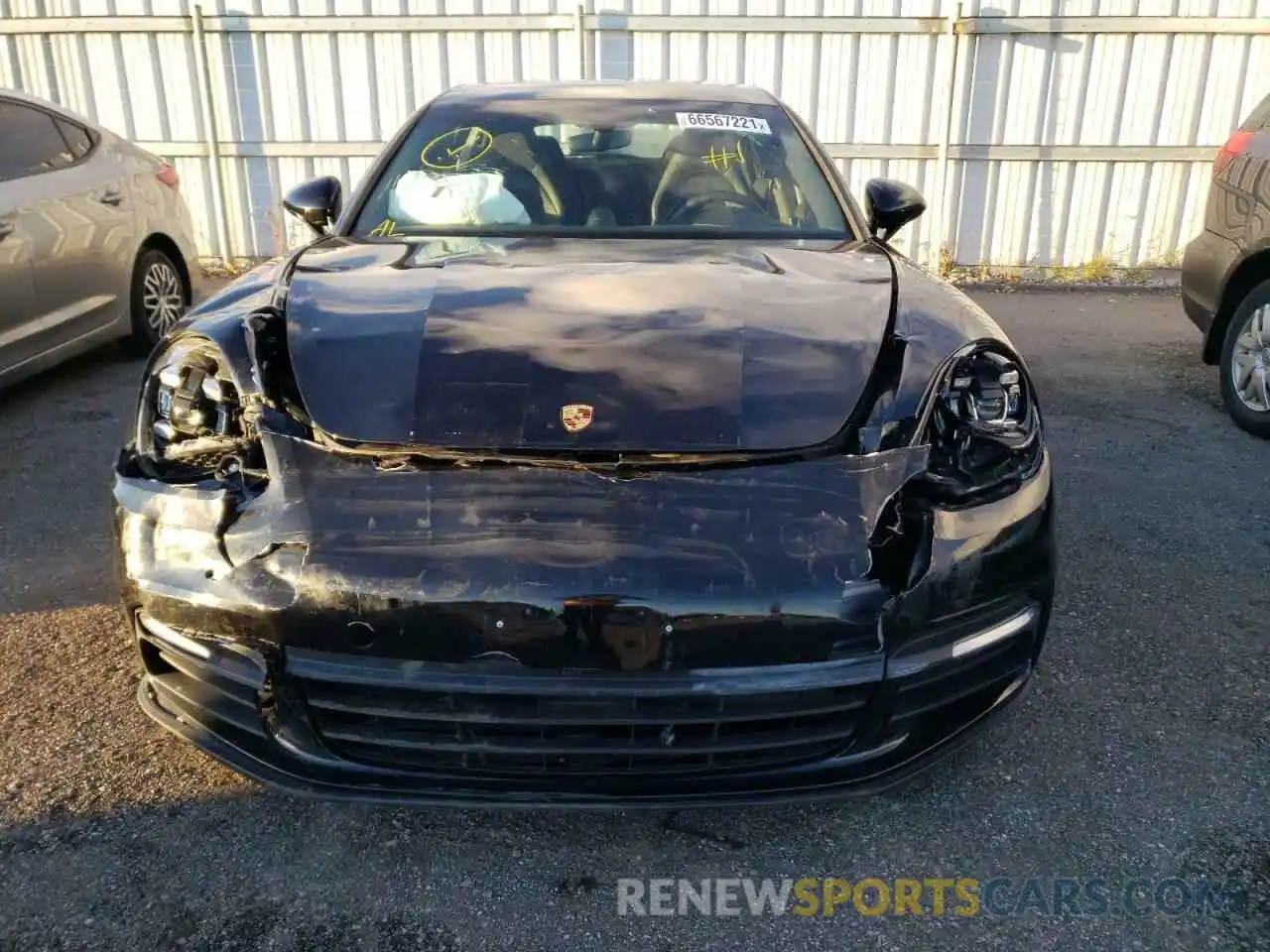 9 Photograph of a damaged car WP0CB2A78LL190003 PORSCHE PANAMERA 2020