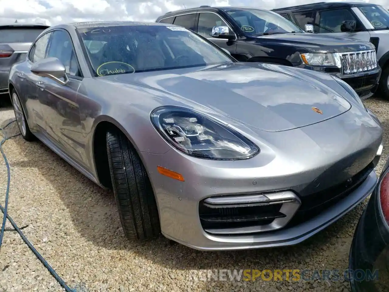 1 Photograph of a damaged car WP0AE2A73ML127052 PORSCHE PANAMERA 2021