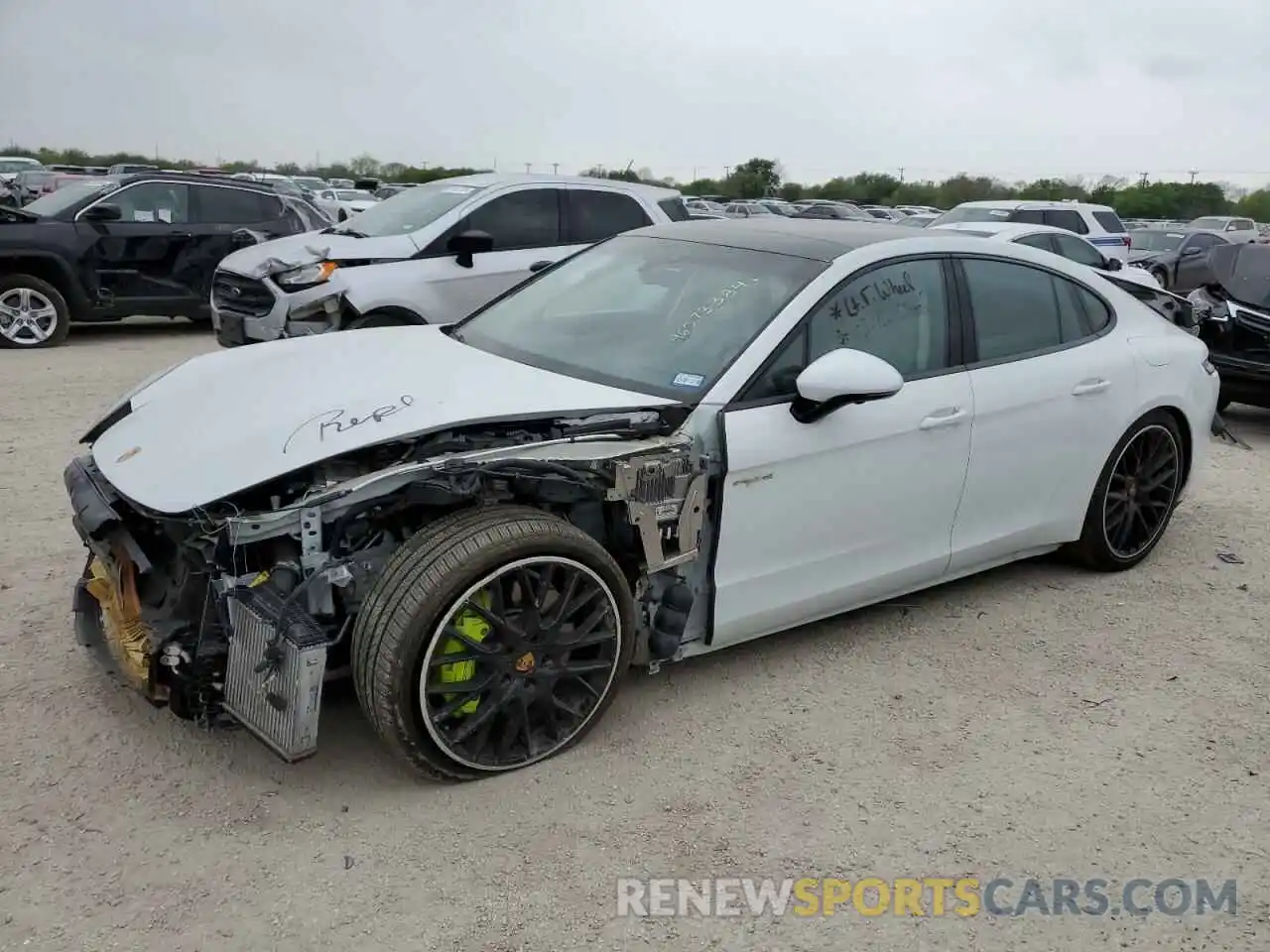 1 Photograph of a damaged car WP0AE2A78ML127306 PORSCHE PANAMERA 2021