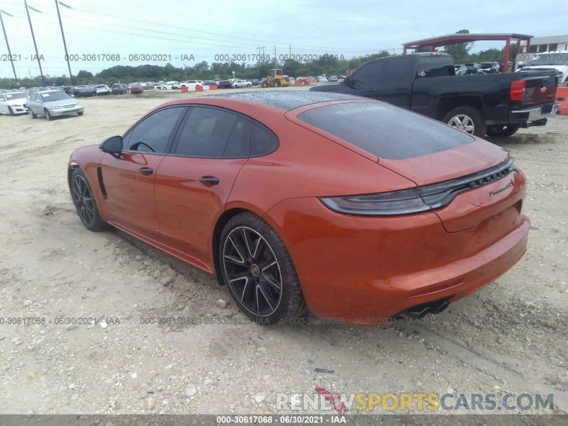 3 Photograph of a damaged car WP0AG2A71ML147486 PORSCHE PANAMERA 2021