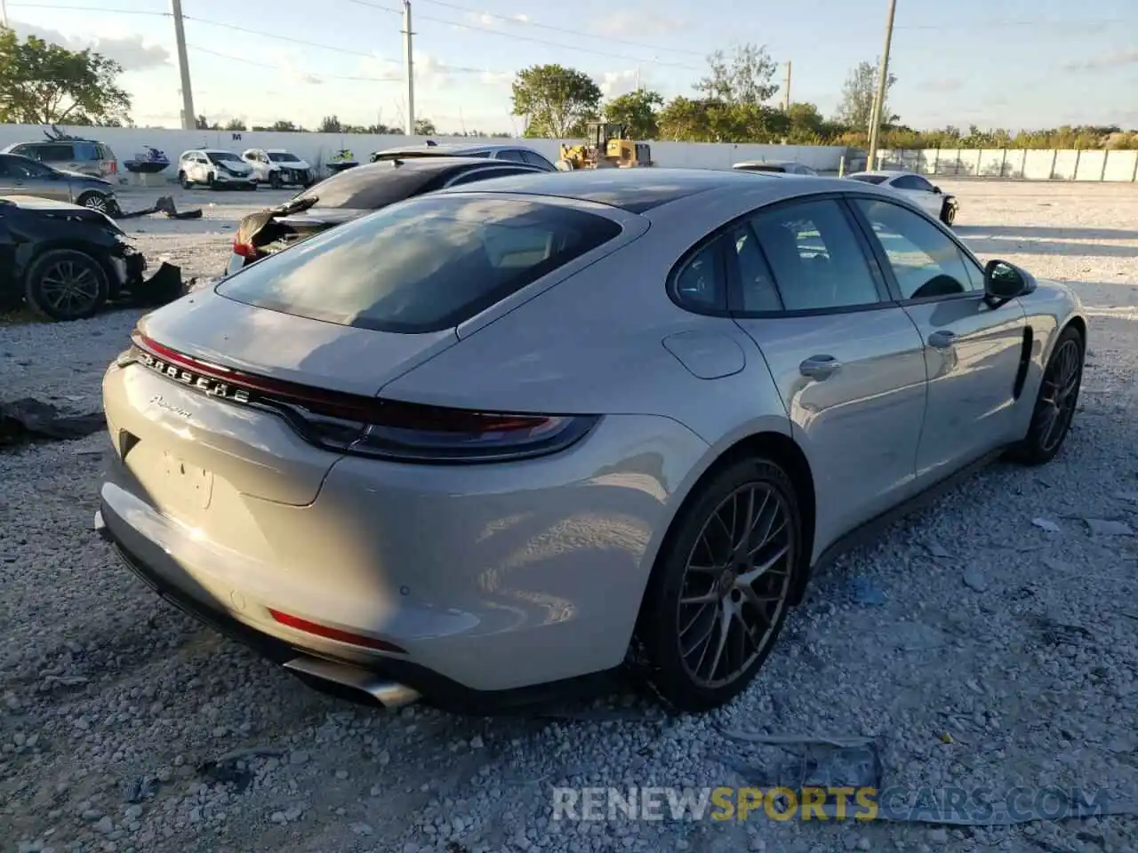 4 Фотография поврежденного автомобиля WP0AJ2A72ML114272 PORSCHE PANAMERA 2021