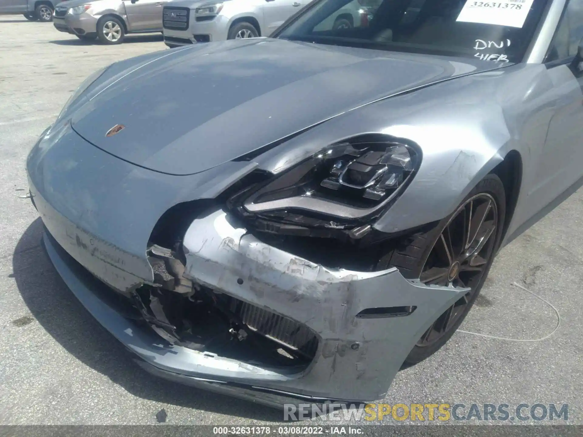 6 Photograph of a damaged car WP0AJ2A75ML115836 PORSCHE PANAMERA 2021