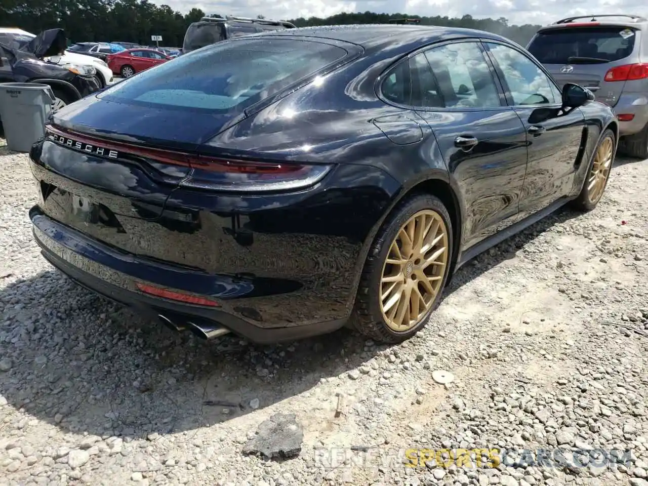 4 Фотография поврежденного автомобиля WP0AJ2A77ML116390 PORSCHE PANAMERA 2021