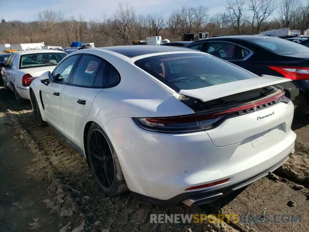 3 Photograph of a damaged car WP0AJ2A78ML116043 PORSCHE PANAMERA 2021