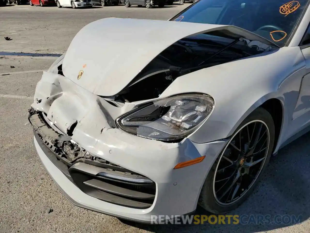 9 Photograph of a damaged car WP0AJ2A78ML116429 PORSCHE PANAMERA 2021