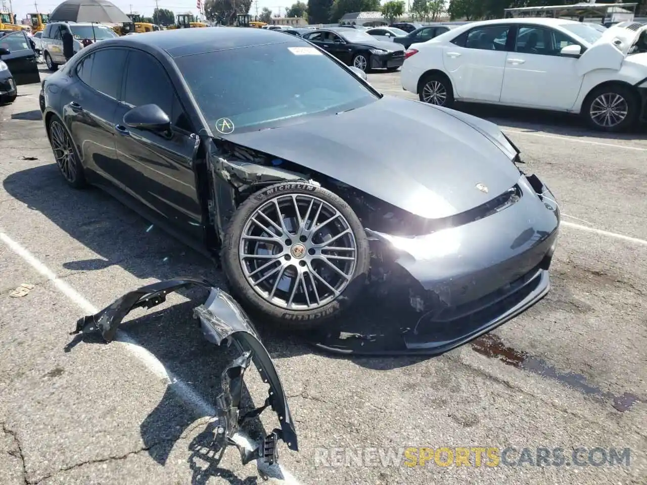 1 Photograph of a damaged car WP0AJ2A7XML117873 PORSCHE PANAMERA 2021