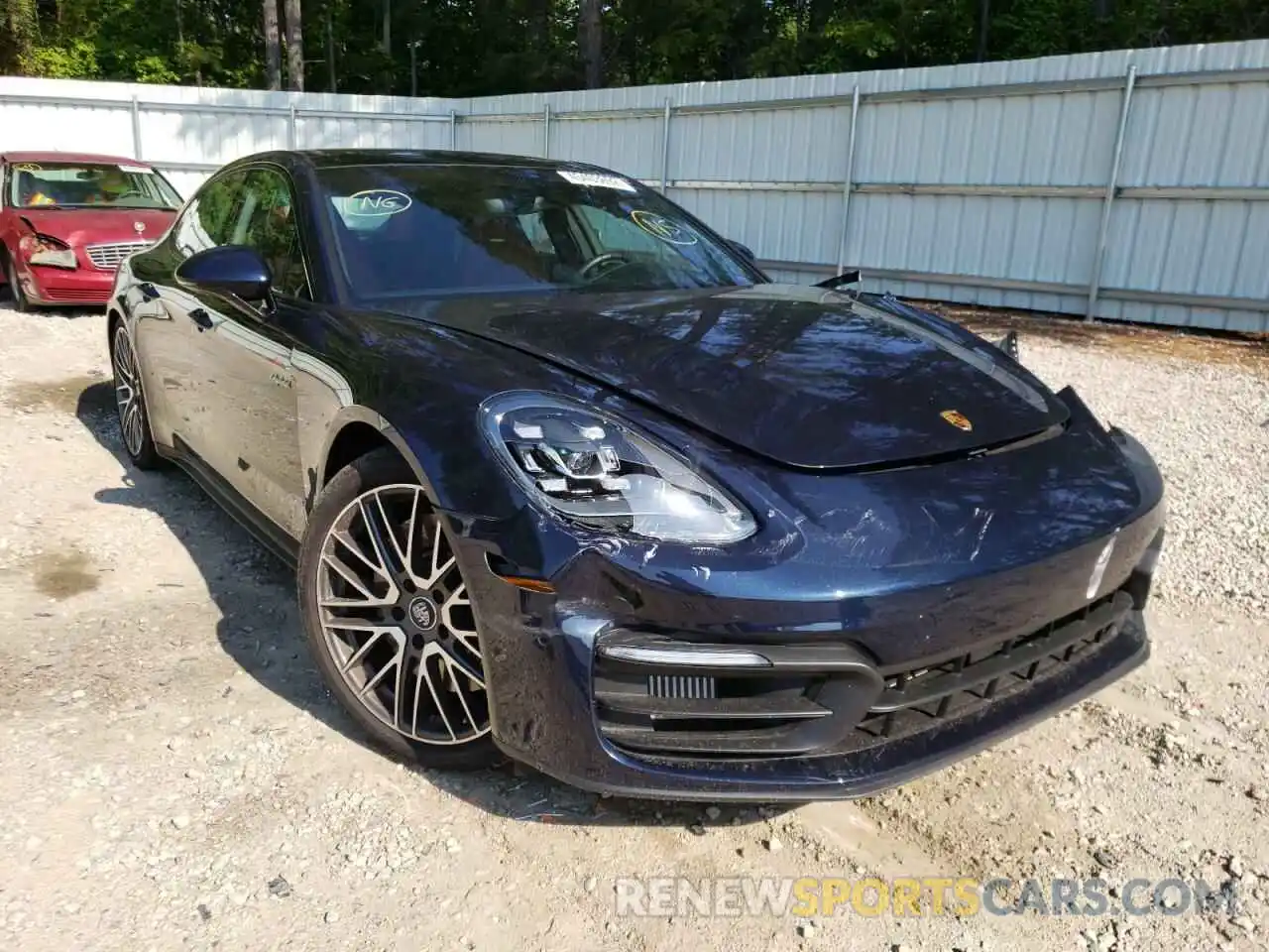 1 Photograph of a damaged car WP0AK2A71ML142299 PORSCHE PANAMERA 2021