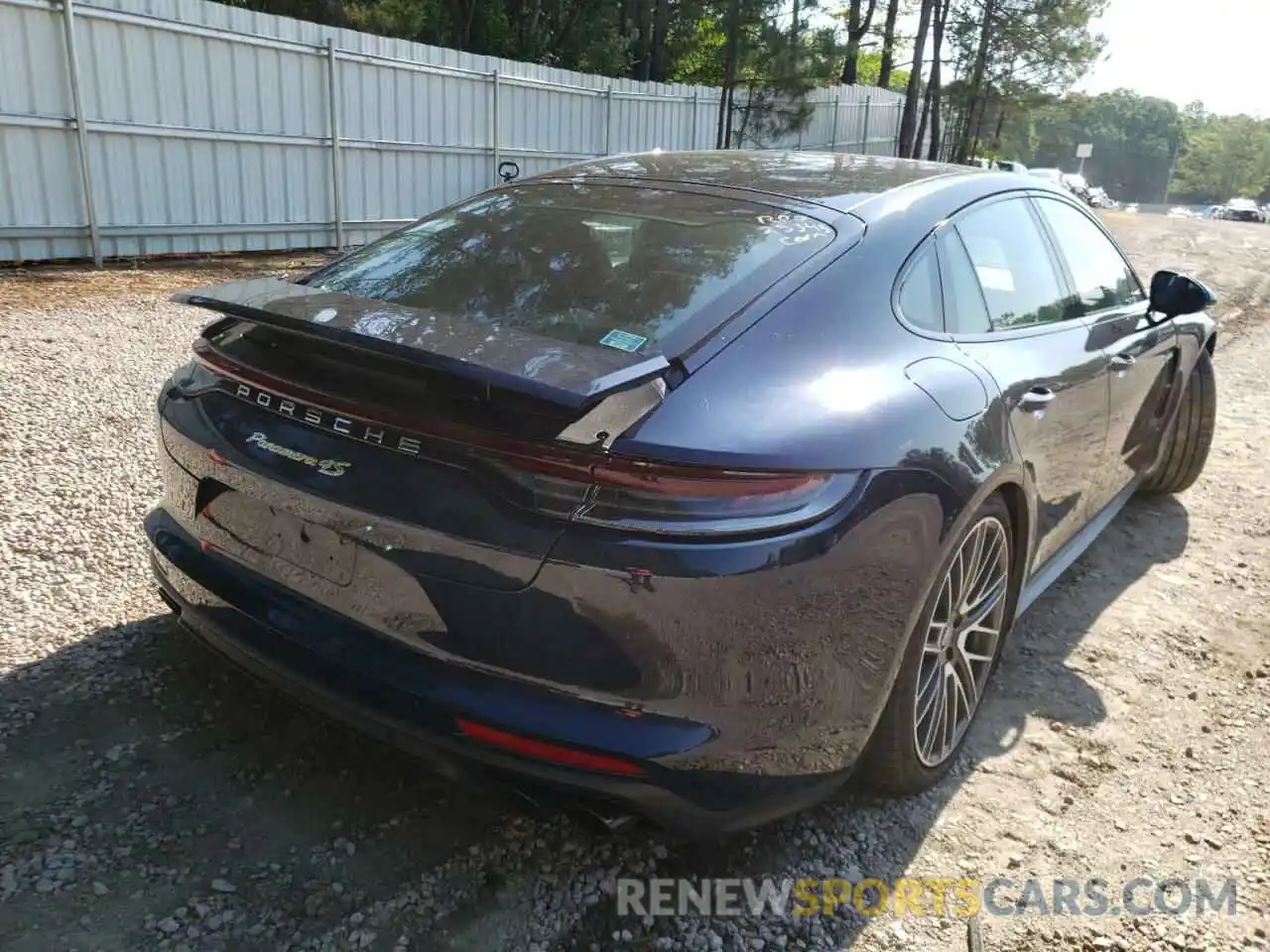 4 Photograph of a damaged car WP0AK2A71ML142299 PORSCHE PANAMERA 2021