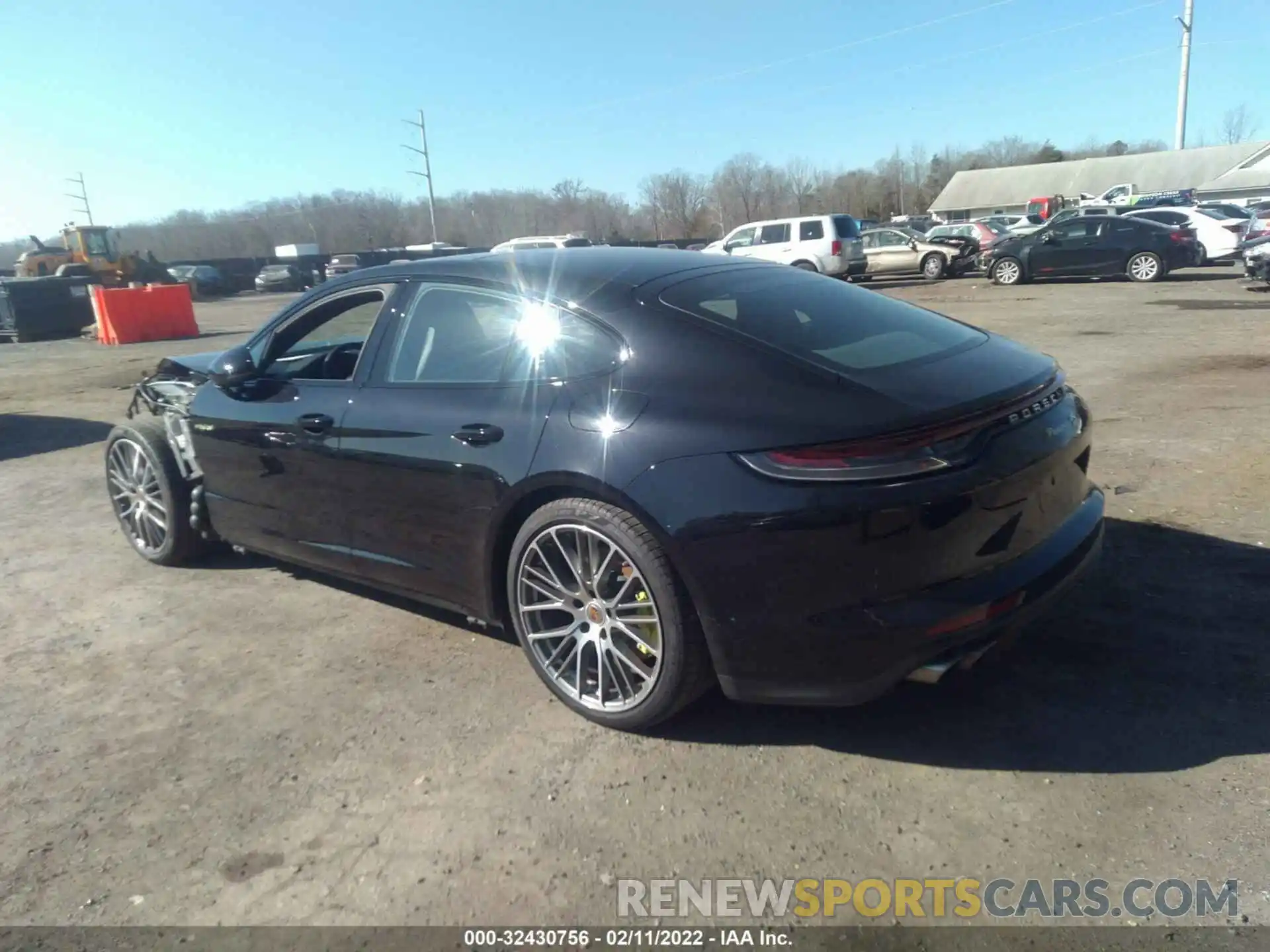 3 Photograph of a damaged car WP0AK2A77ML141674 PORSCHE PANAMERA 2021