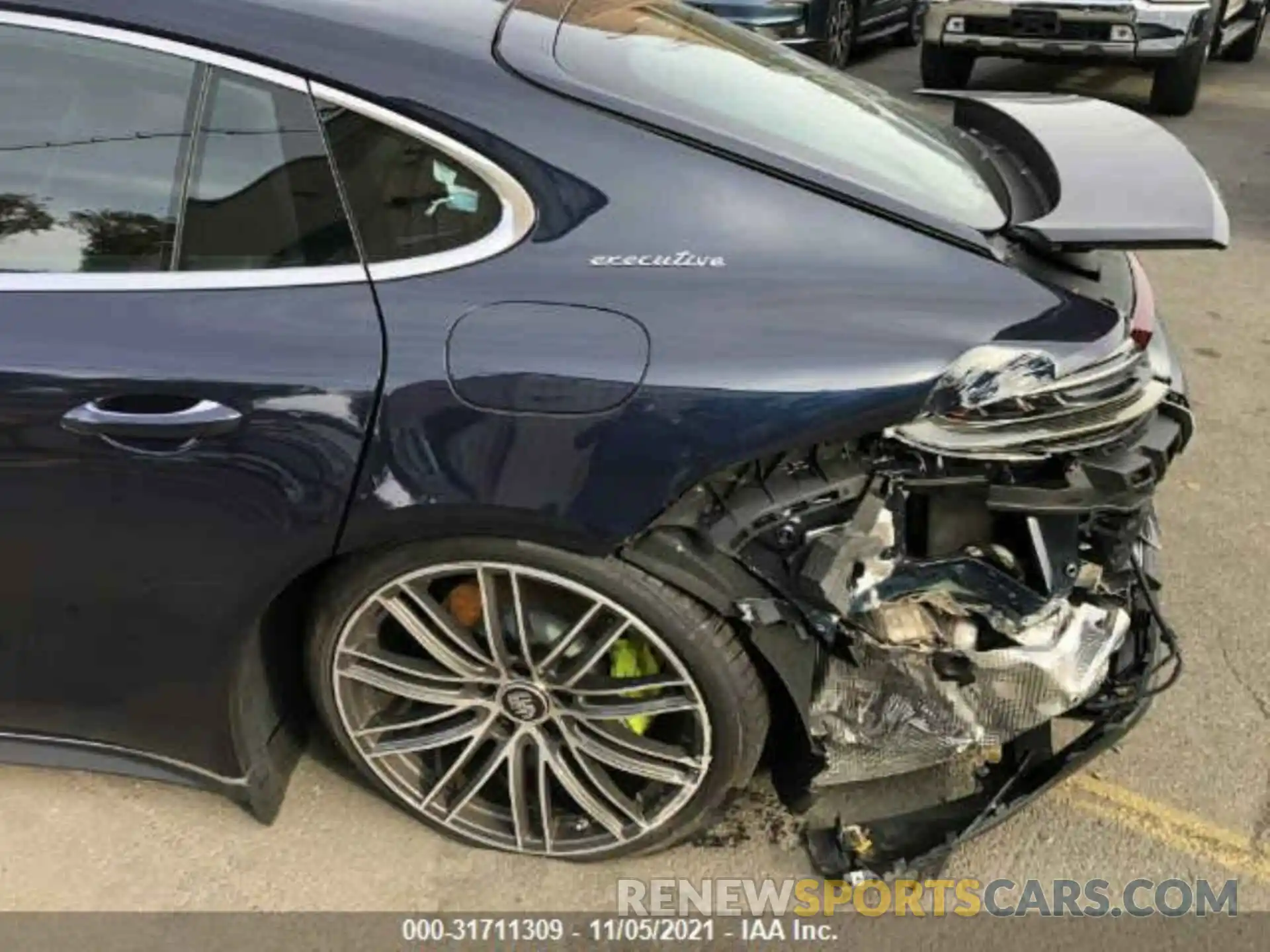 10 Photograph of a damaged car WP0BK2A77ML175070 PORSCHE PANAMERA 2021