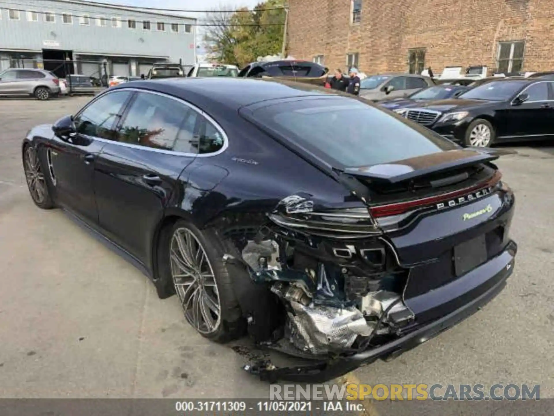 3 Photograph of a damaged car WP0BK2A77ML175070 PORSCHE PANAMERA 2021