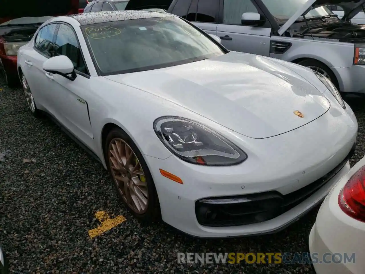 1 Photograph of a damaged car WP0AE2A70NL125051 PORSCHE PANAMERA 2022