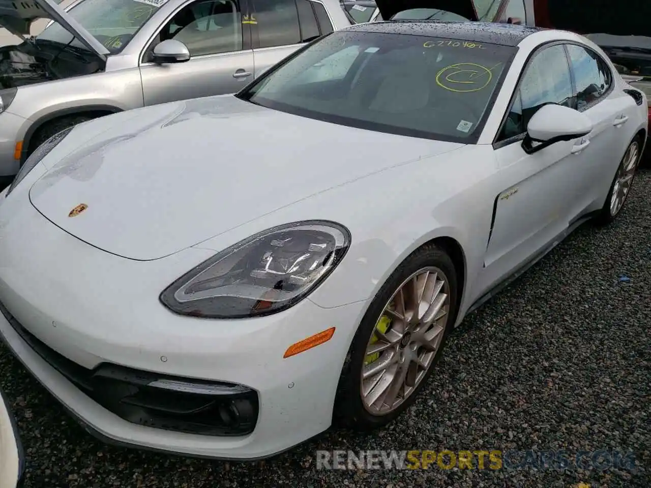 2 Photograph of a damaged car WP0AE2A70NL125051 PORSCHE PANAMERA 2022